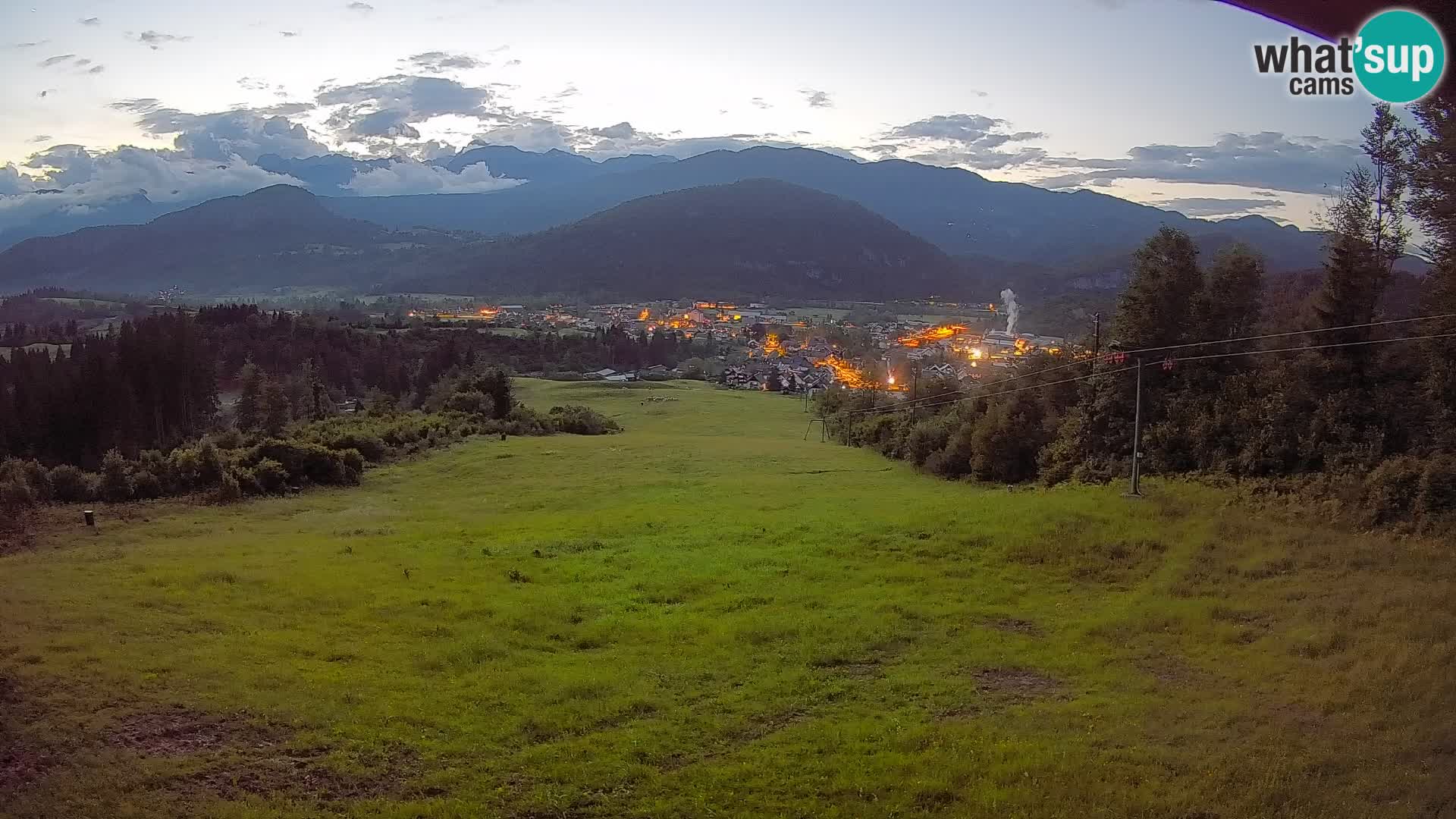 Webcam Bohinjska Bistrica – Live View from Kozji Hrbet Ski Station