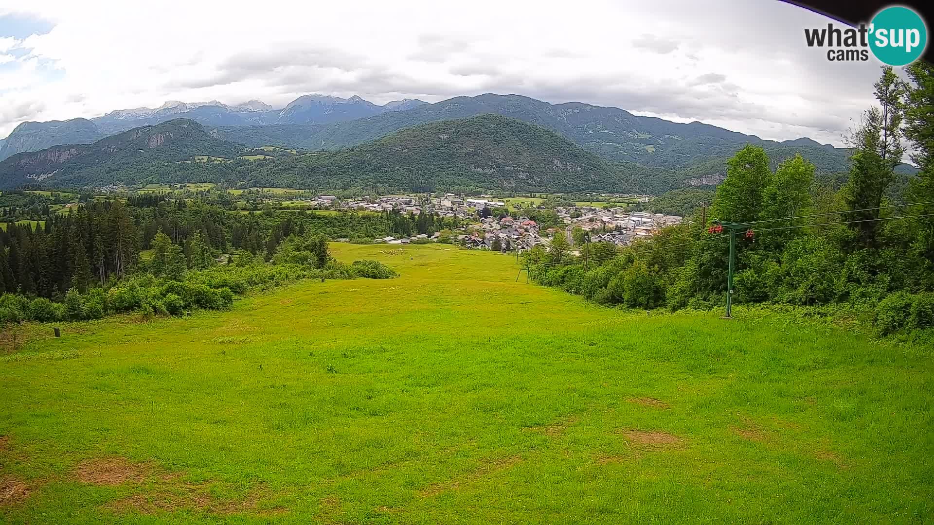 Webcam Bohinjska Bistrica – Live View from Kozji Hrbet Ski Station