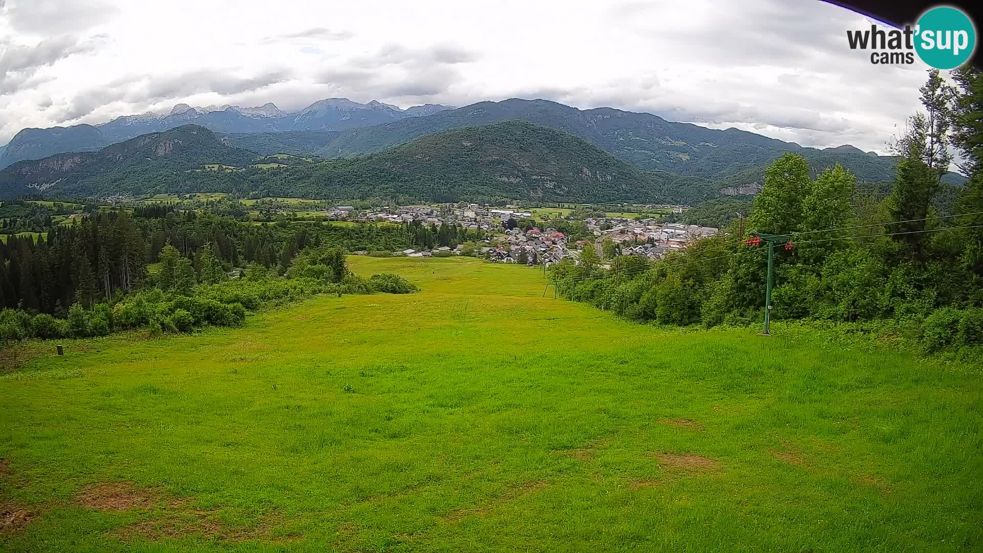 Spletna kamera Bohinjska Bistrica – Pogled v živo s smučišča Kozji Hrbet