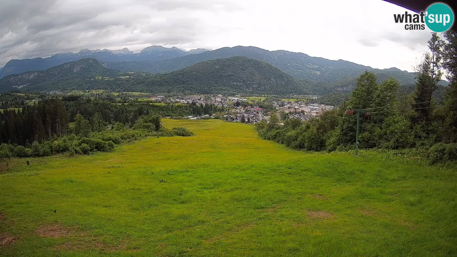 Webcam Bohinjska Bistrica – Live View from Kozji Hrbet Ski Station