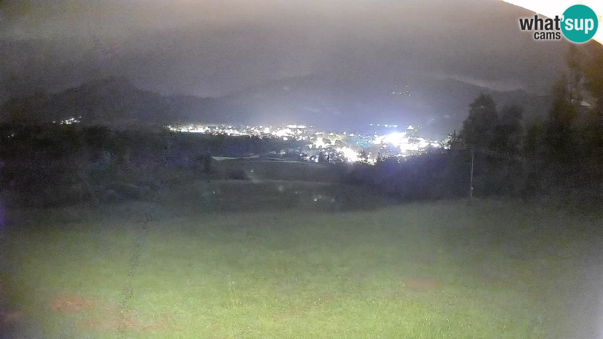 Spletna kamera Bohinjska Bistrica – Pogled v živo s smučišča Kozji Hrbet