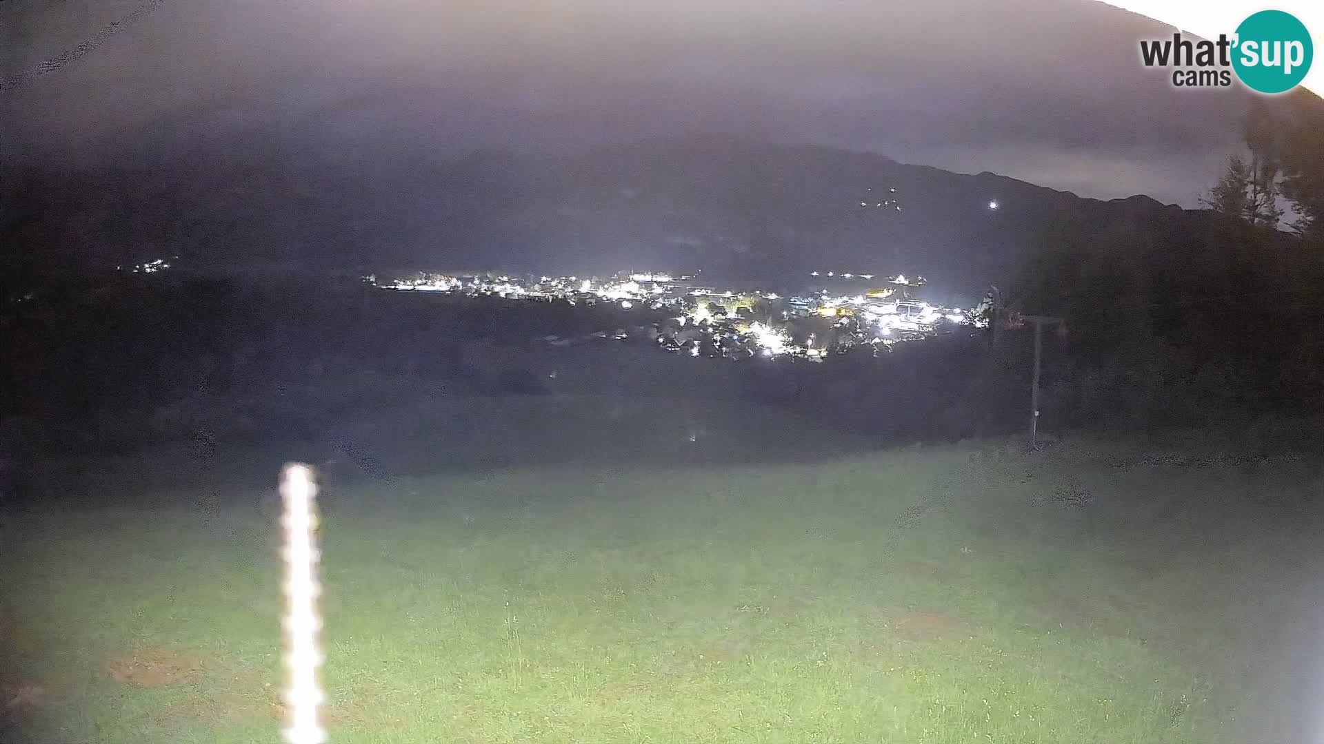 Webcam Bohinjska Bistrica – Vista live dalla stazione sciistica Kozji Hrbet