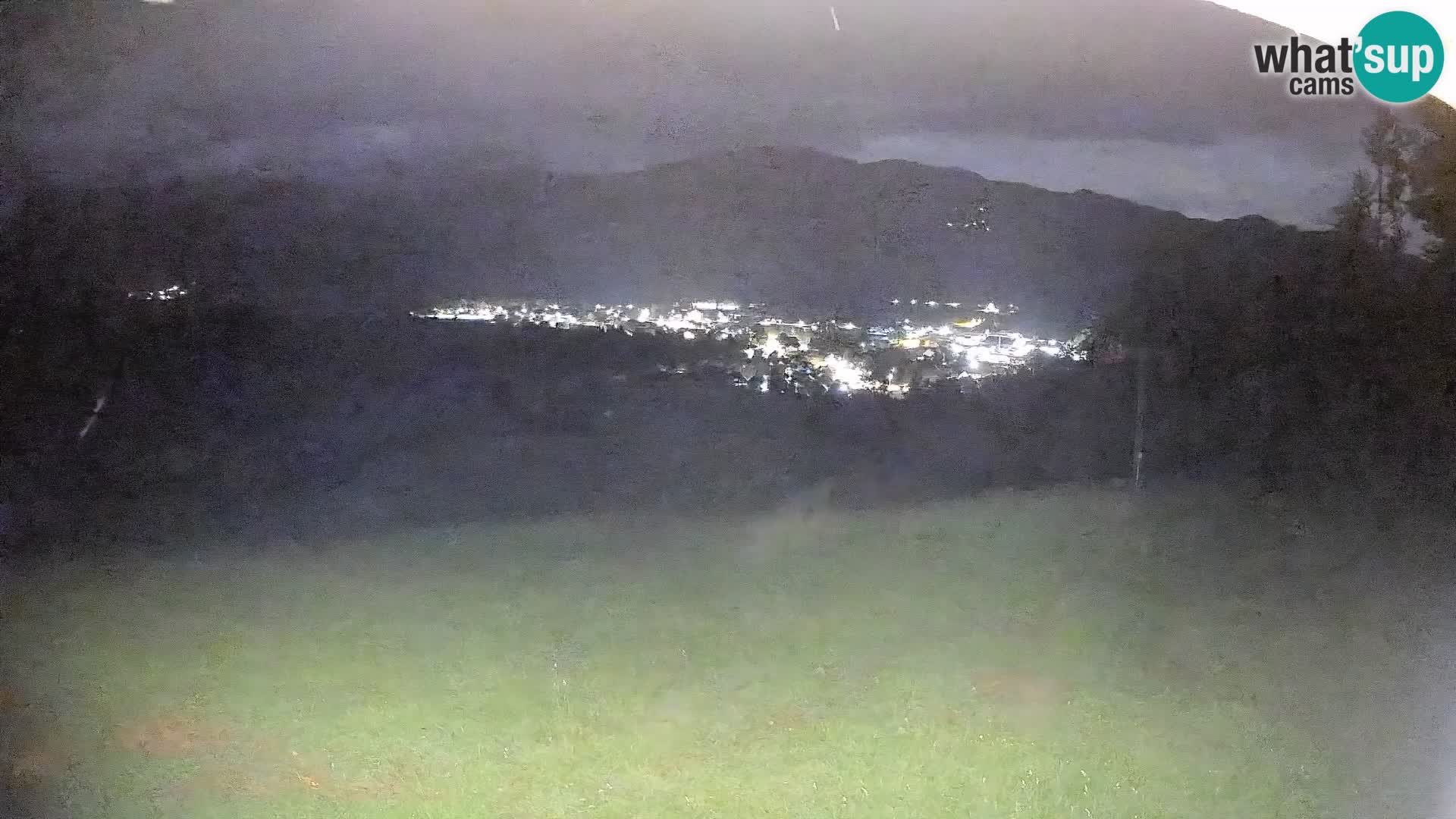 Spletna kamera Bohinjska Bistrica – Pogled v živo s smučišča Kozji Hrbet