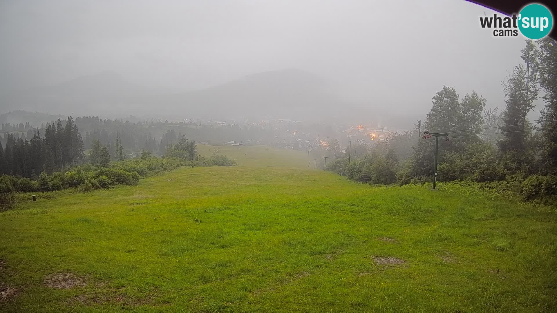 Webcam Bohinjska Bistrica – Vue en direct depuis la station de ski Kozji Hrbet