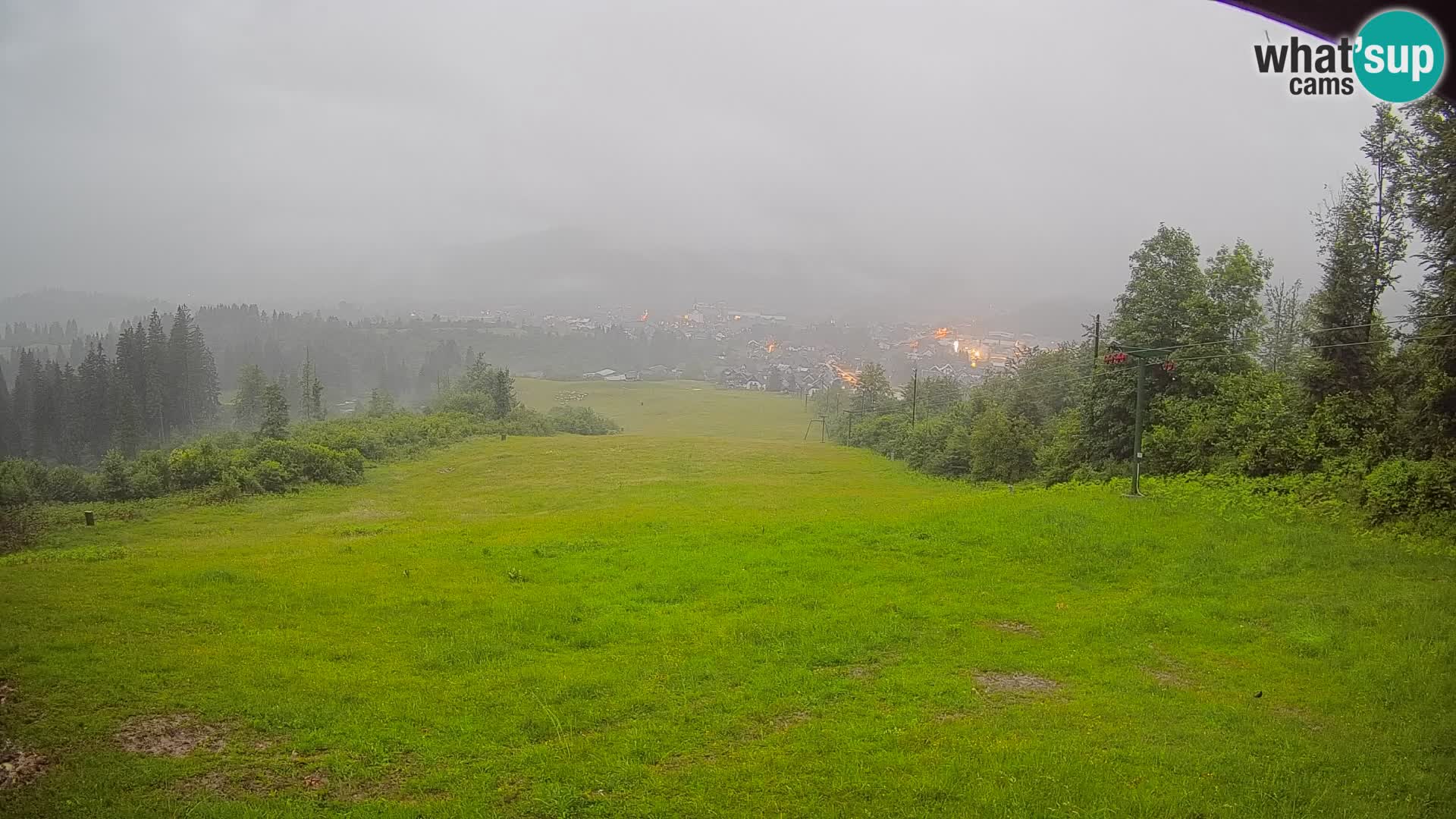 Webcam Bohinjska Bistrica – Vista live dalla stazione sciistica Kozji Hrbet