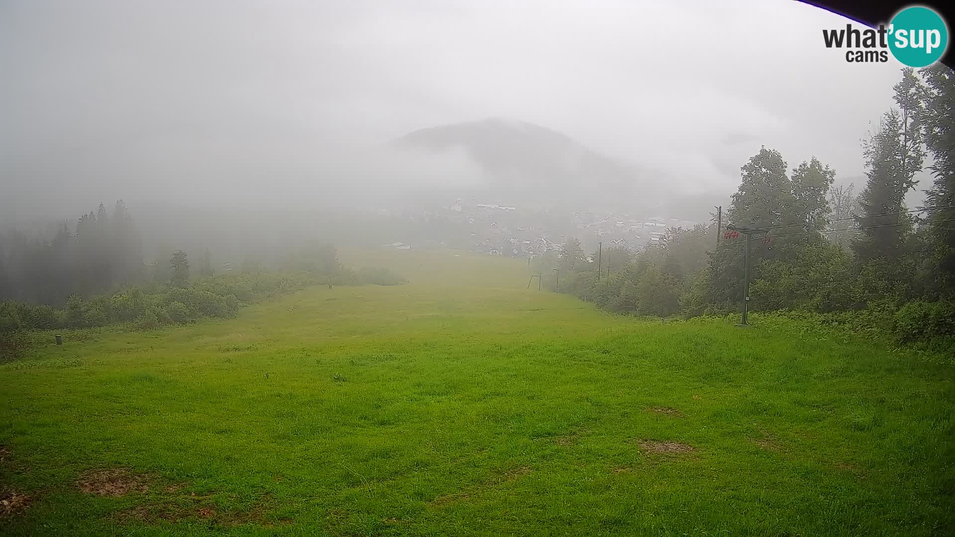 Webcam Bohinjska Bistrica – Vista live dalla stazione sciistica Kozji Hrbet