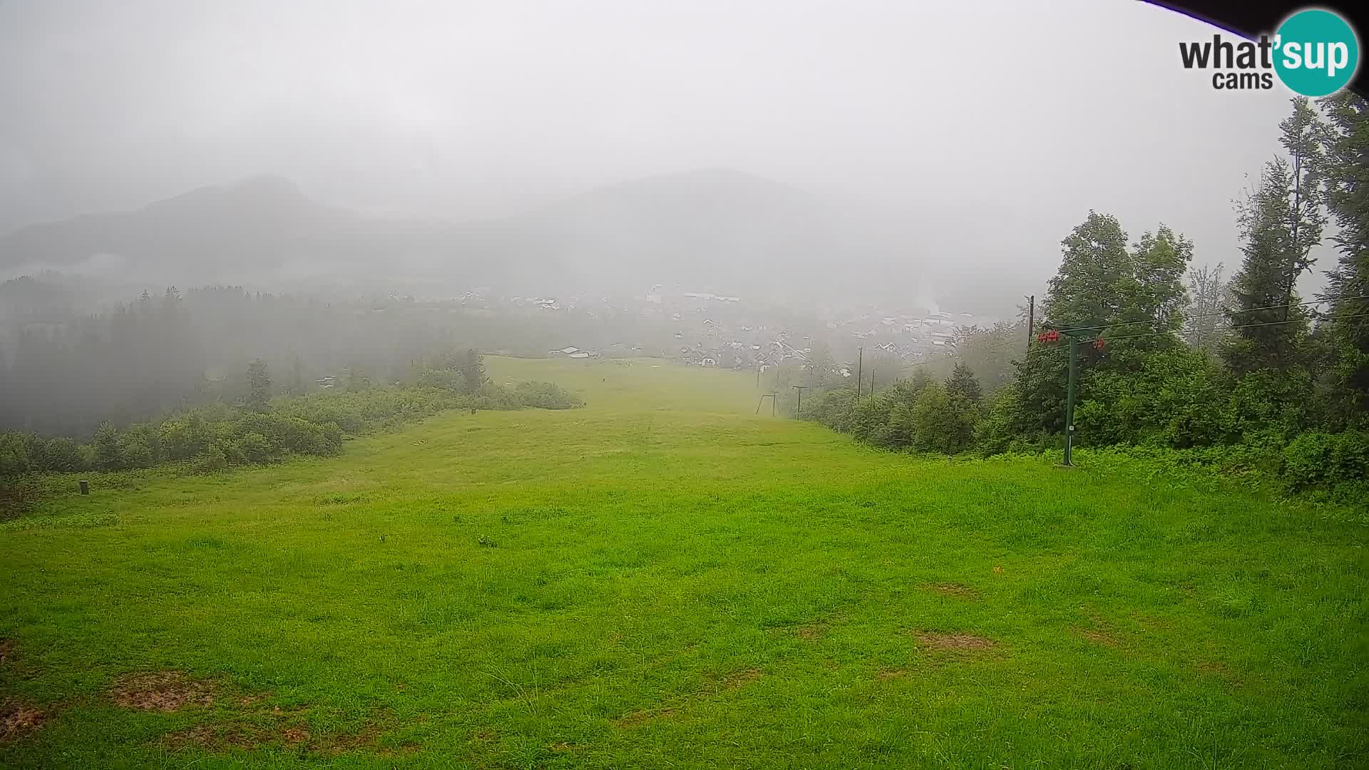Webcam Bohinjska Bistrica – Vue en direct depuis la station de ski Kozji Hrbet