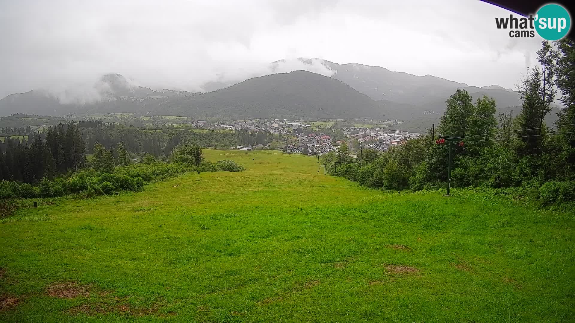 Webcam Bohinjska Bistrica – Live View from Kozji Hrbet Ski Station