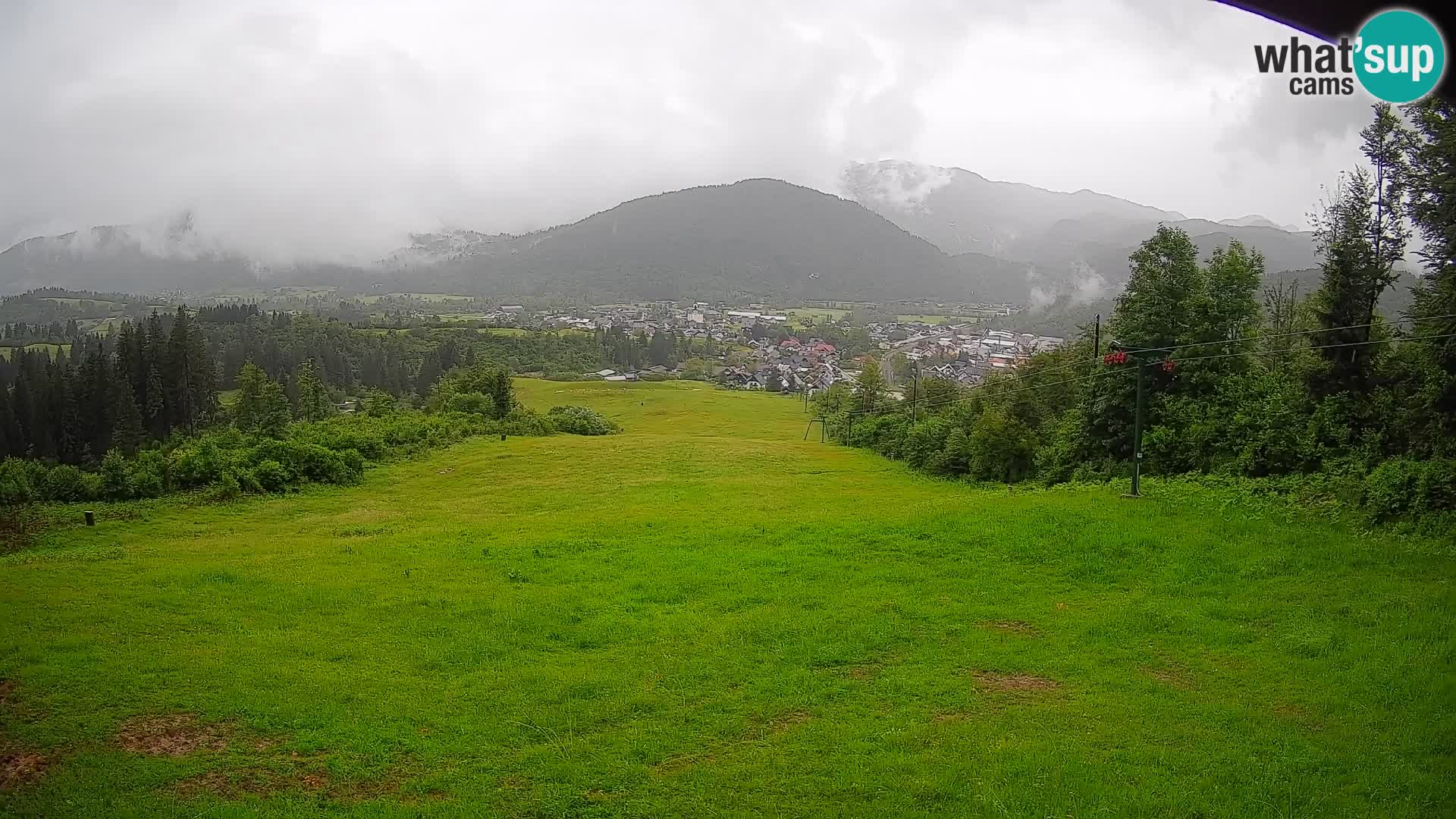 Webcam Bohinjska Bistrica – Vue en direct depuis la station de ski Kozji Hrbet