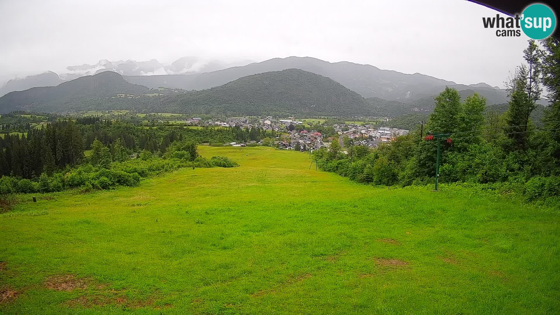 Webcam Bohinjska Bistrica – Vista live dalla stazione sciistica Kozji Hrbet