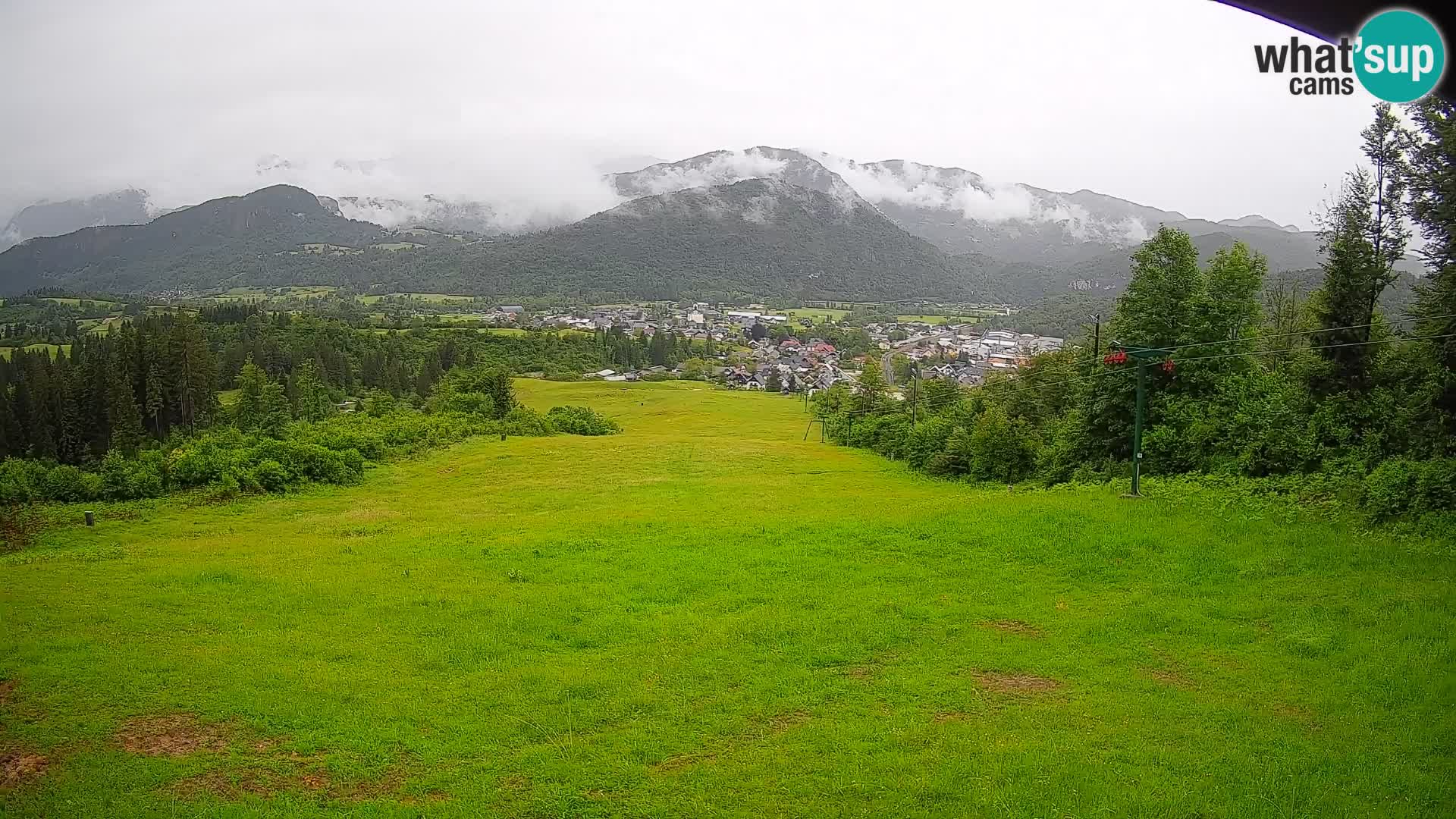 Webcam Bohinjska Bistrica – Live View from Kozji Hrbet Ski Station