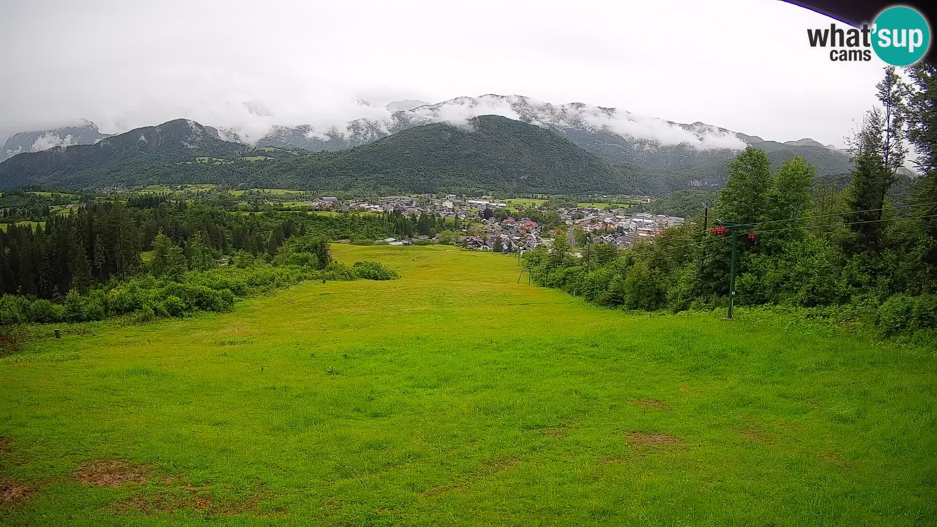 Webcam Bohinjska Bistrica – Vue en direct depuis la station de ski Kozji Hrbet