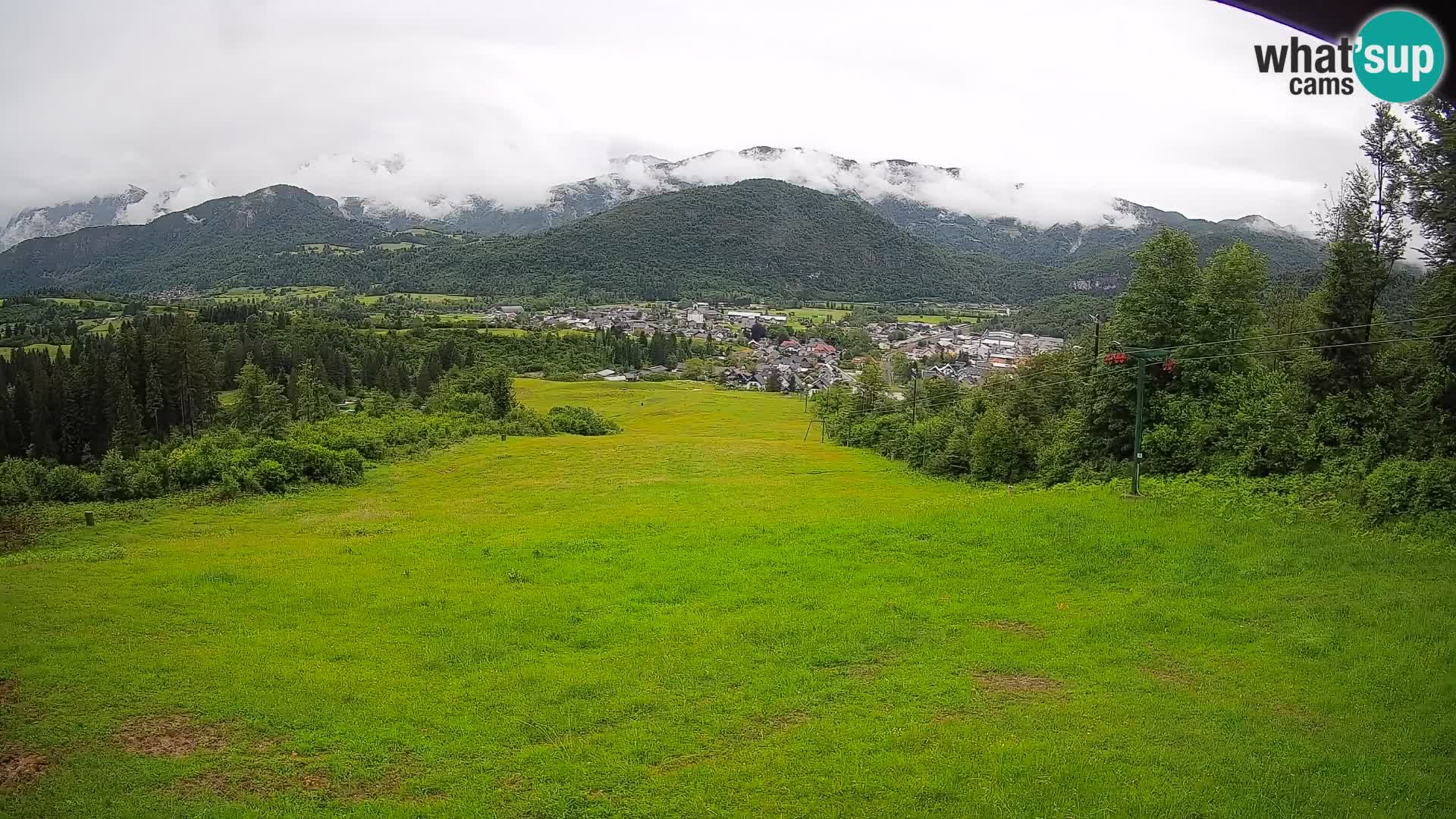 Webcam Bohinjska Bistrica – Live View from Kozji Hrbet Ski Station