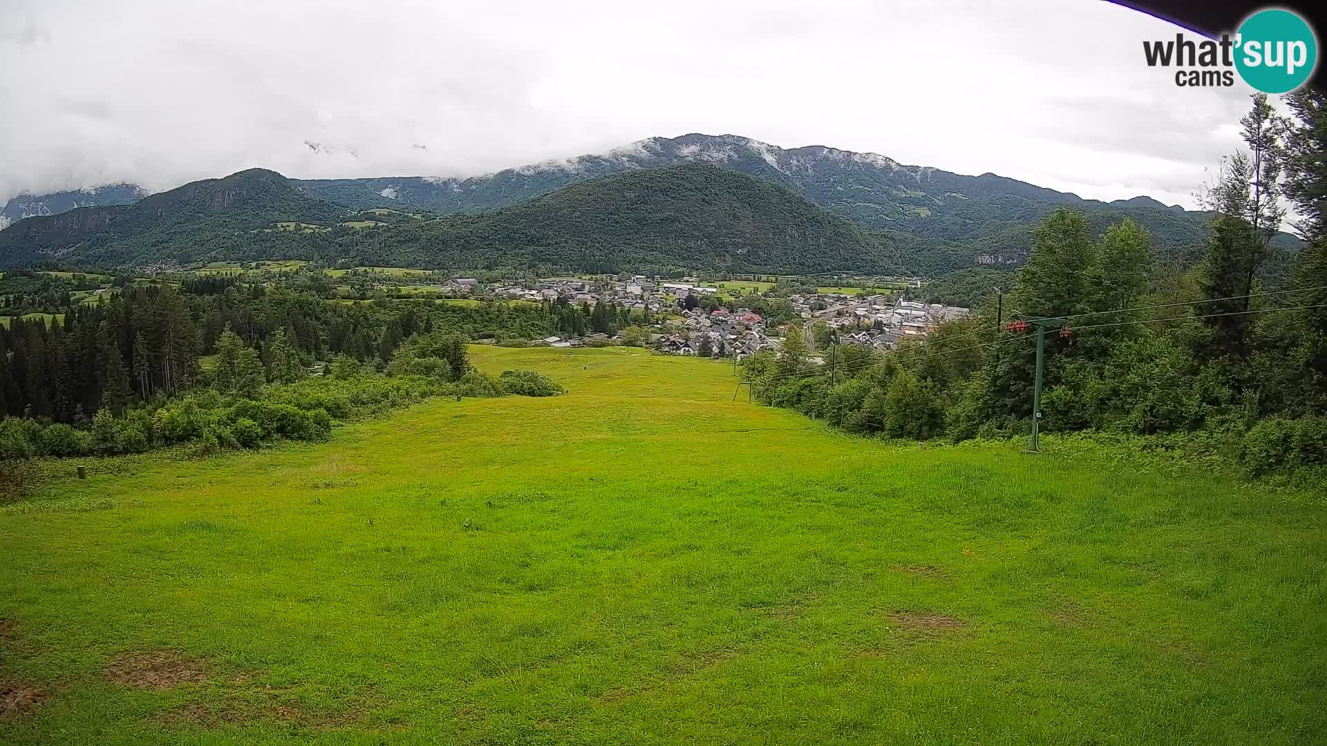Webcam Bohinjska Bistrica – Live View from Kozji Hrbet Ski Station