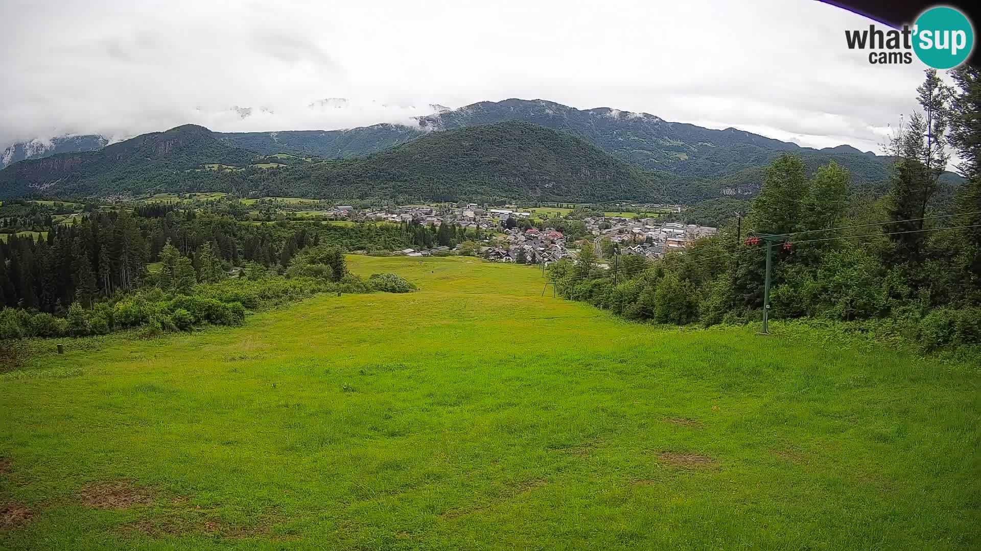 Webcam Bohinjska Bistrica – Vista live dalla stazione sciistica Kozji Hrbet
