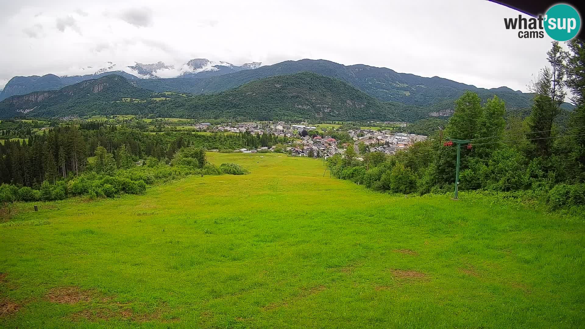 Webcam Bohinjska Bistrica – Vista live dalla stazione sciistica Kozji Hrbet