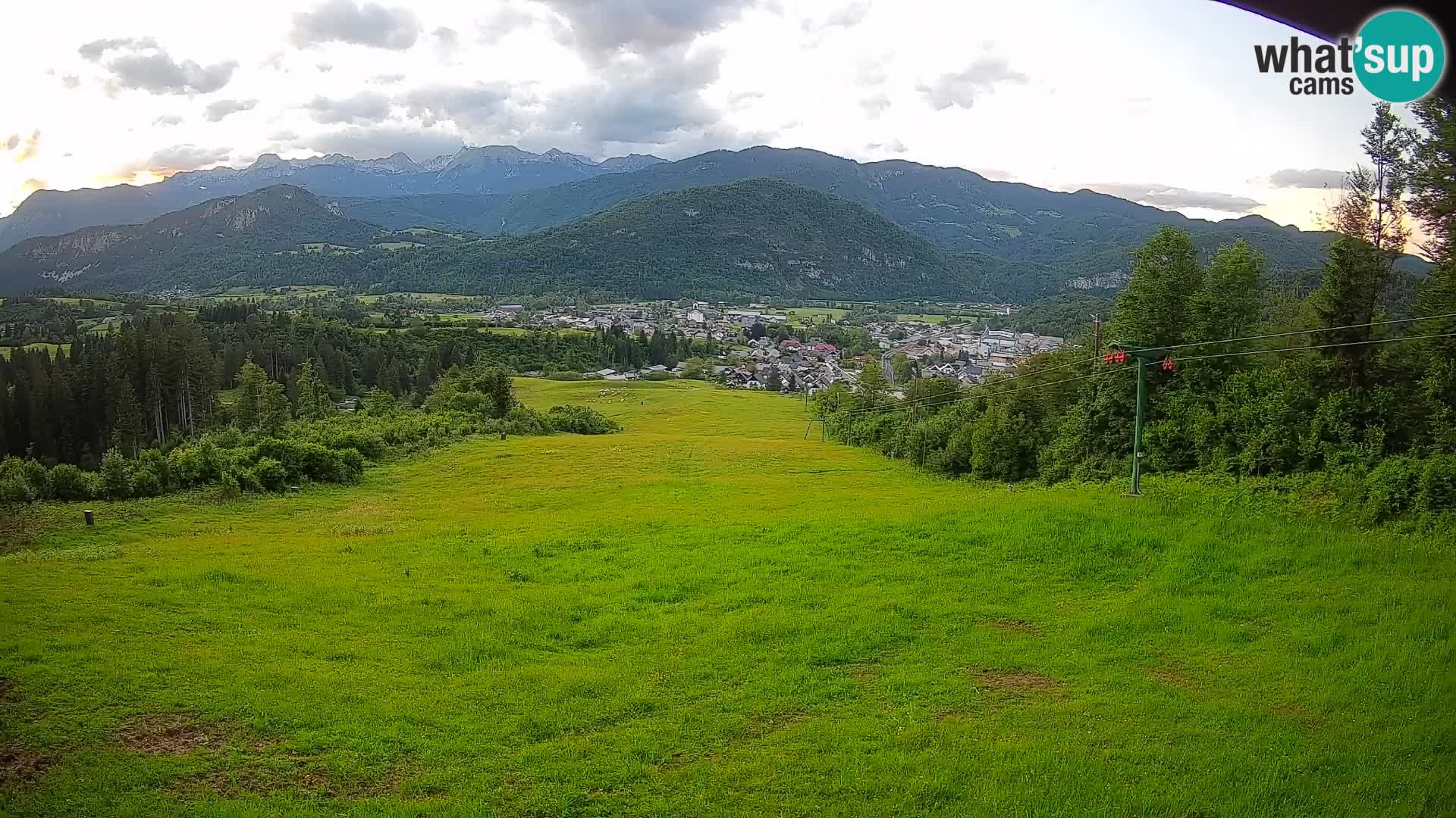 Webcam Bohinjska Bistrica – Live View from Kozji Hrbet Ski Station