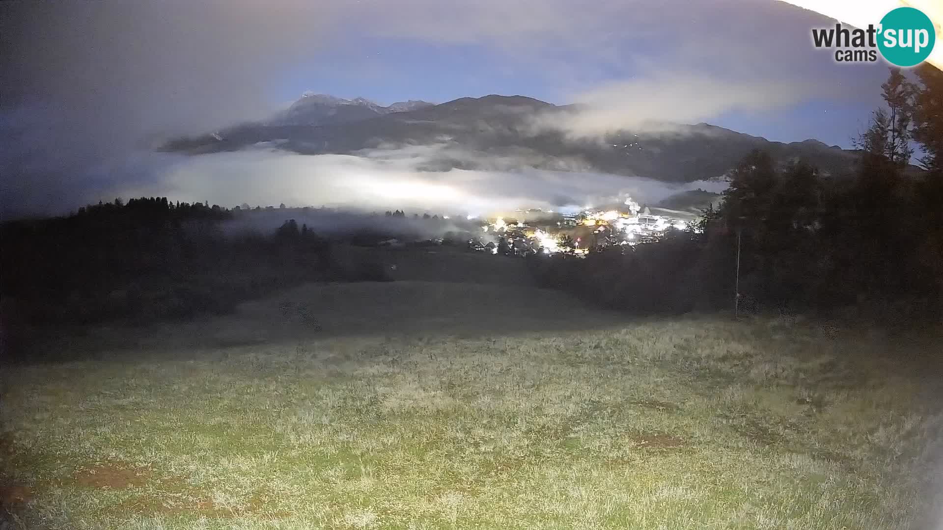 Webcam Bohinjska Bistrica – Live View from Kozji Hrbet Ski Station
