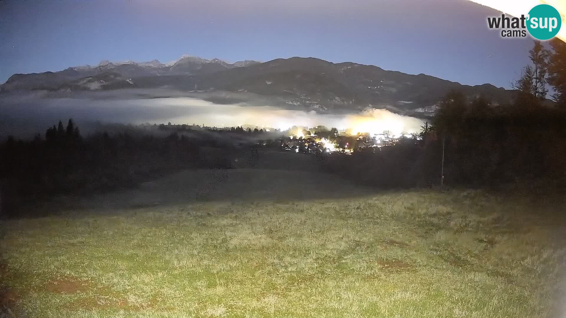 Webcam Bohinjska Bistrica – Vue en direct depuis la station de ski Kozji Hrbet