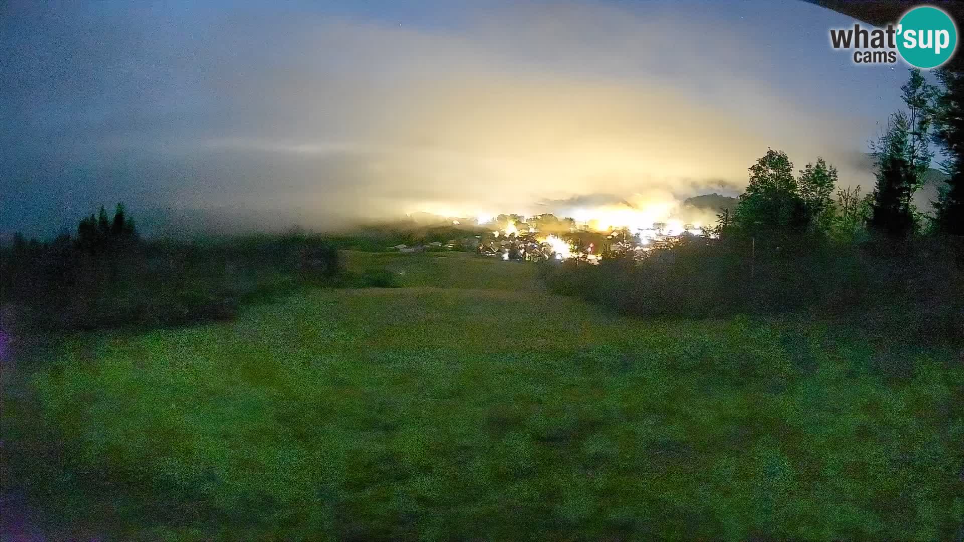 Webcam Bohinjska Bistrica – Vista live dalla stazione sciistica Kozji Hrbet