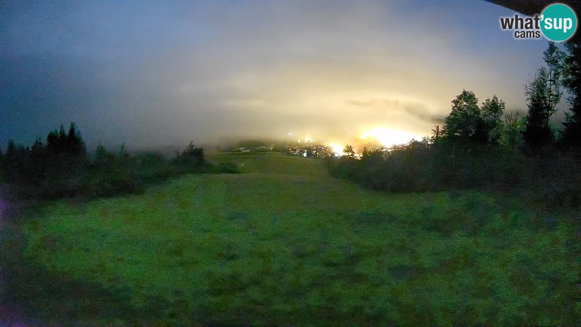 Webcam Bohinjska Bistrica – Vista live dalla stazione sciistica Kozji Hrbet