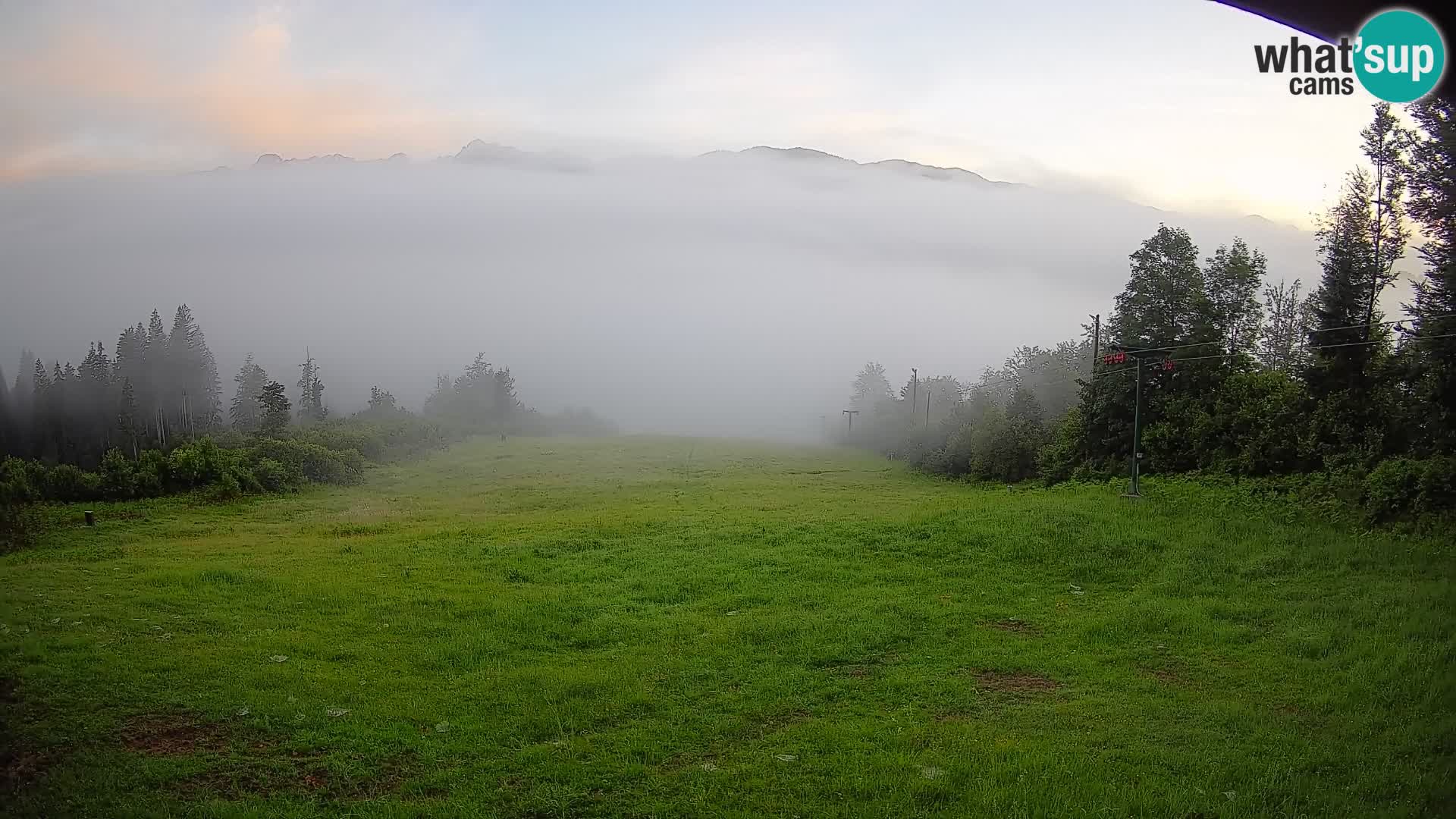 Webcam Bohinjska Bistrica – Live View from Kozji Hrbet Ski Station