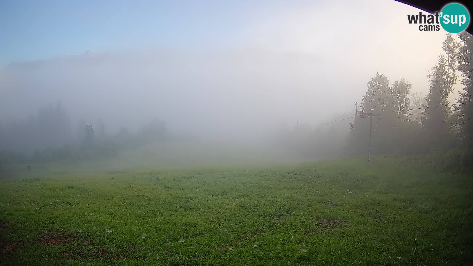 Webcam Bohinjska Bistrica – Live View from Kozji Hrbet Ski Station