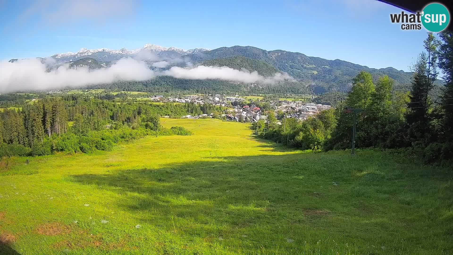 Cámara en vivo Bohinjska Bistrica – Vista en directo desde la estación de esquí Kozji Hrbet