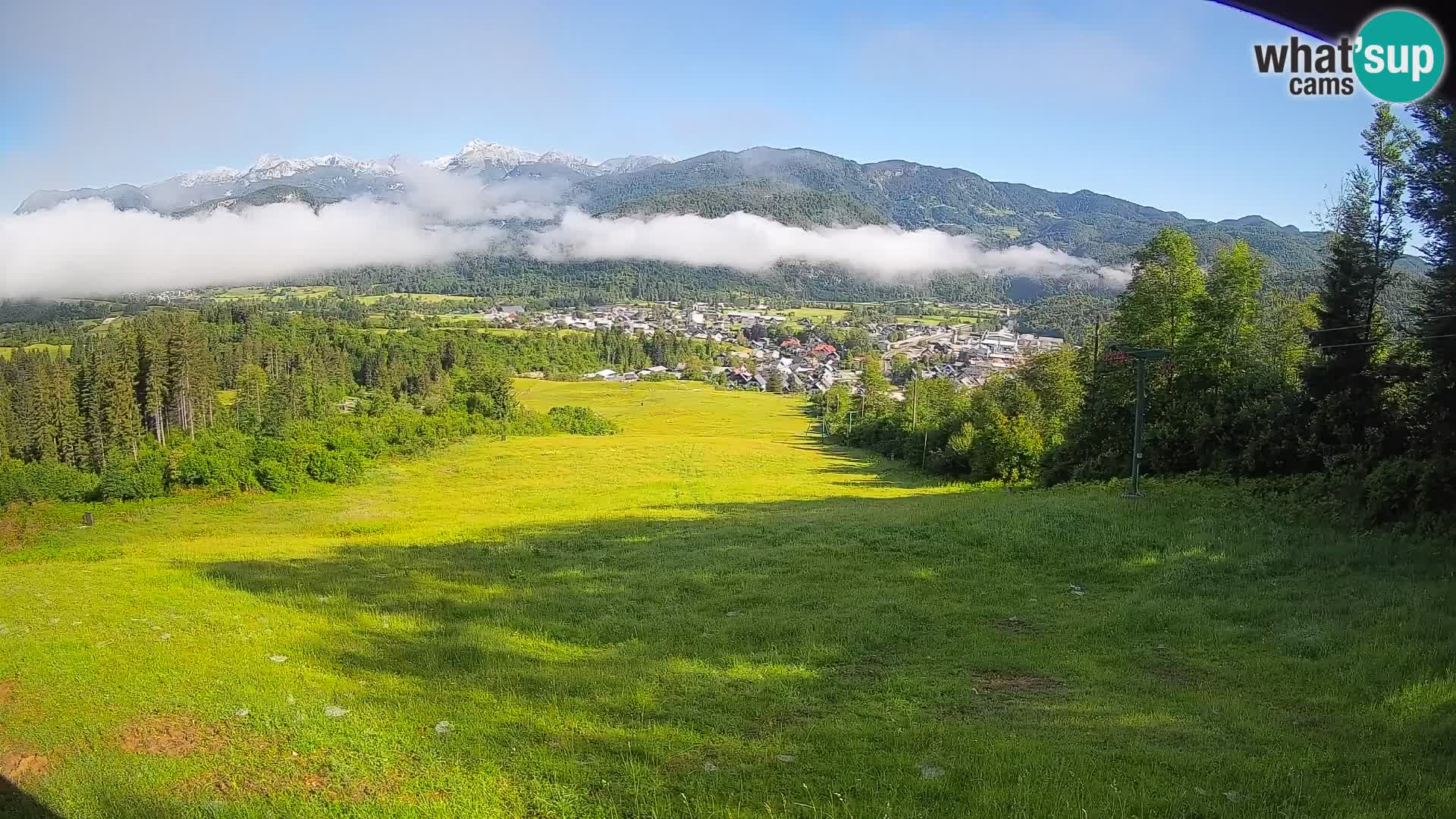 Webcam Bohinjska Bistrica – Vista live dalla stazione sciistica Kozji Hrbet