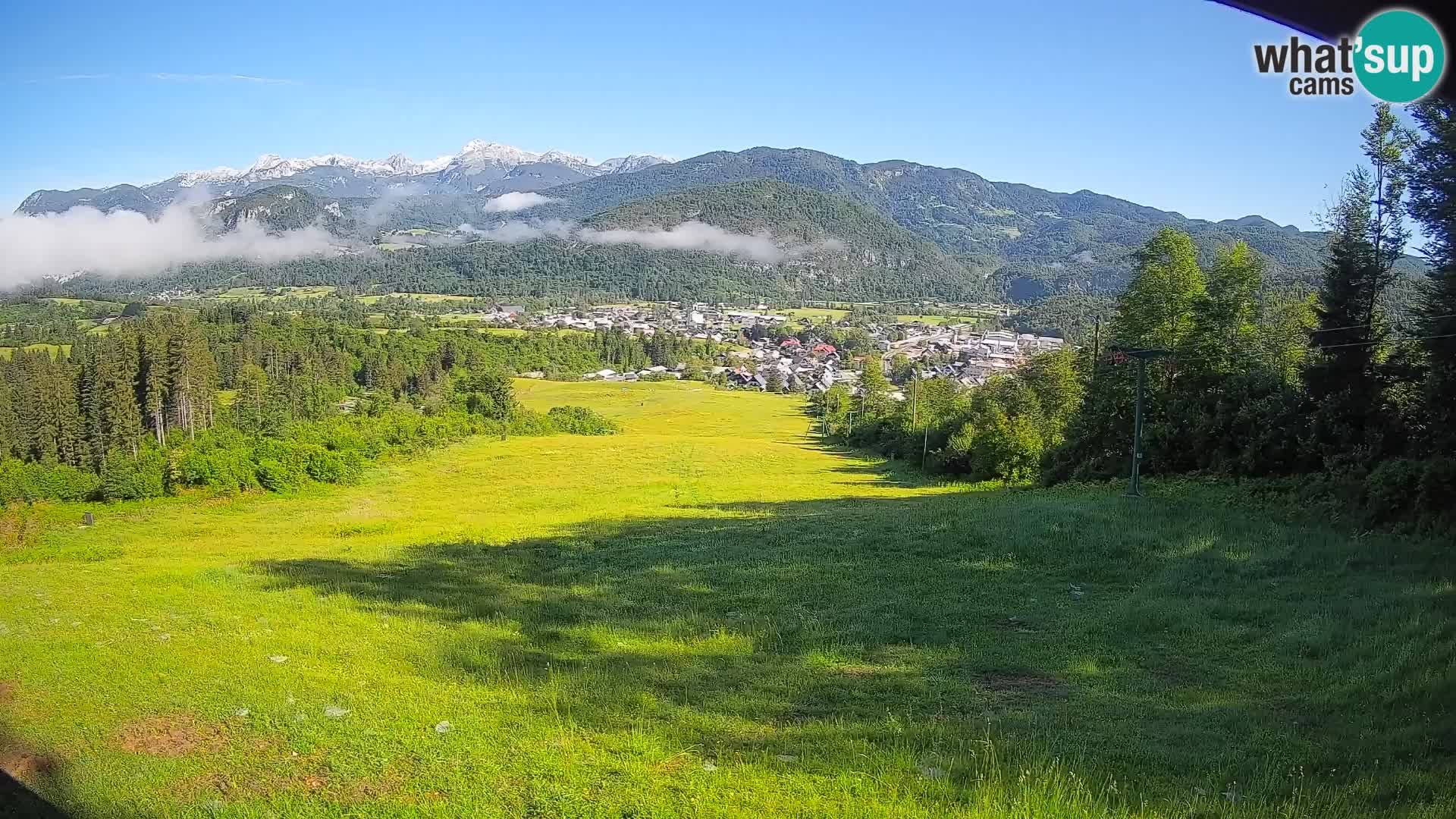 Webcam Bohinjska Bistrica – Vista live dalla stazione sciistica Kozji Hrbet