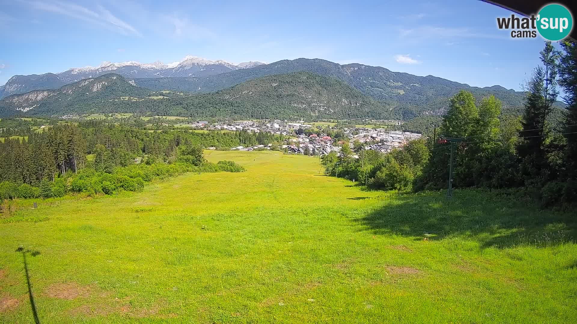 Webcam Bohinjska Bistrica – Vista live dalla stazione sciistica Kozji Hrbet