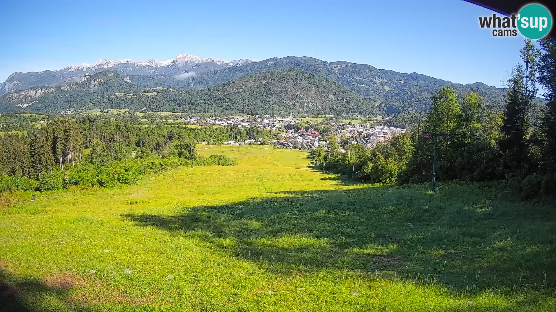 Webcam Bohinjska Bistrica – Live View from Kozji Hrbet Ski Station