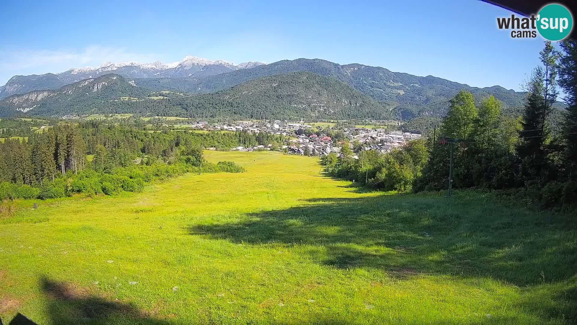 Webcam Bohinjska Bistrica – Vue en direct depuis la station de ski Kozji Hrbet