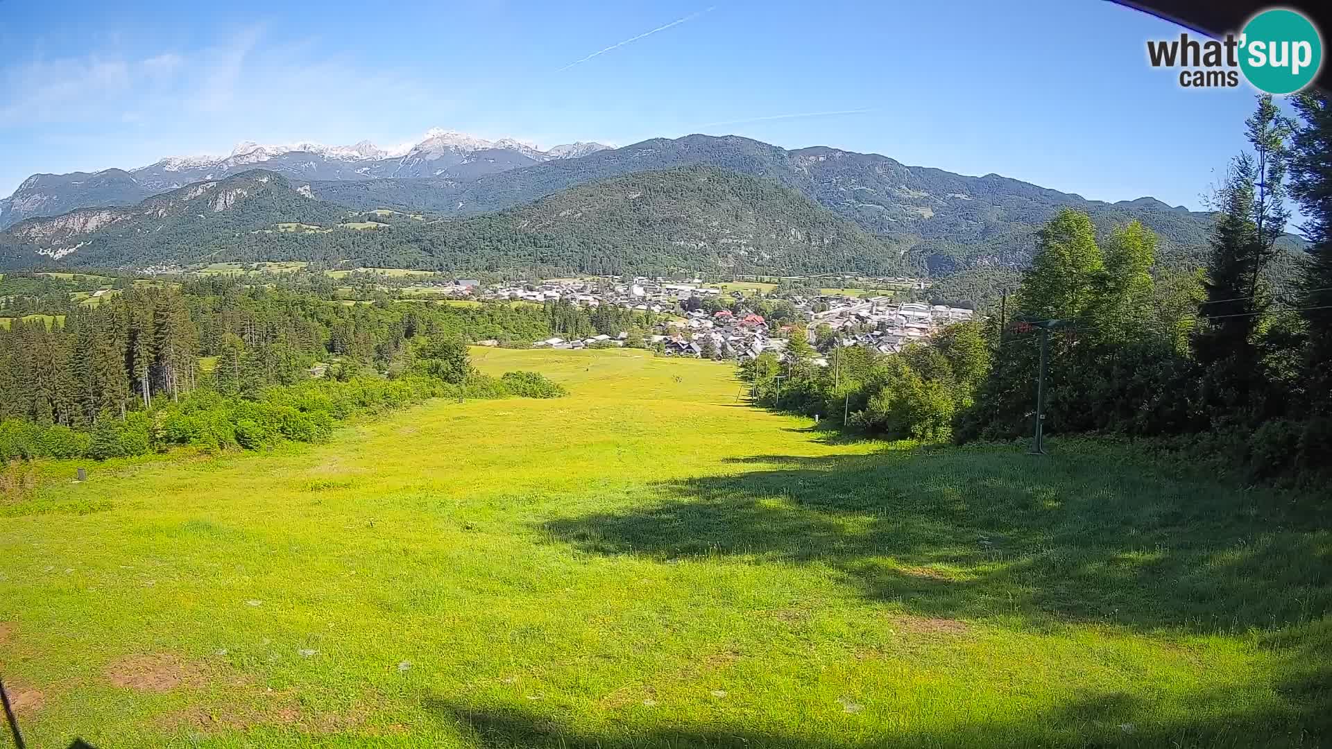 Webcam Bohinjska Bistrica – Vue en direct depuis la station de ski Kozji Hrbet