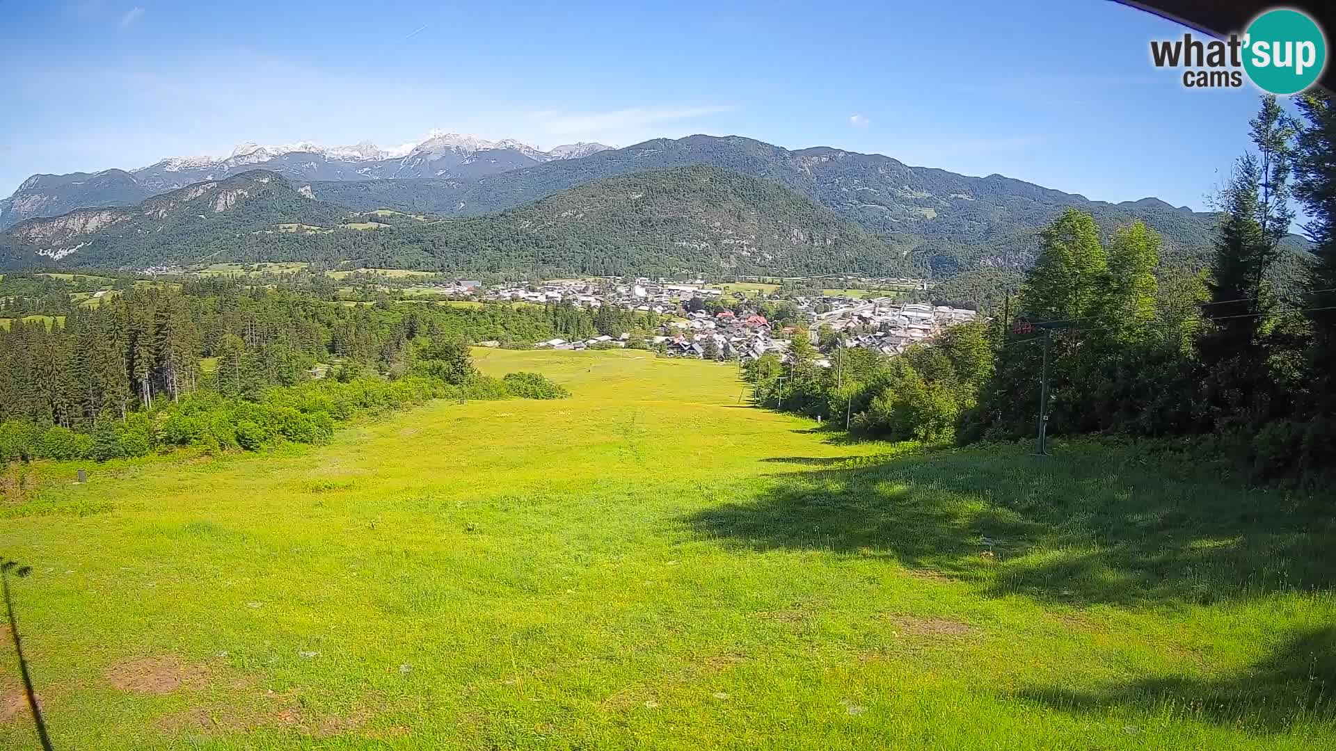 Webcam Bohinjska Bistrica – Vue en direct depuis la station de ski Kozji Hrbet
