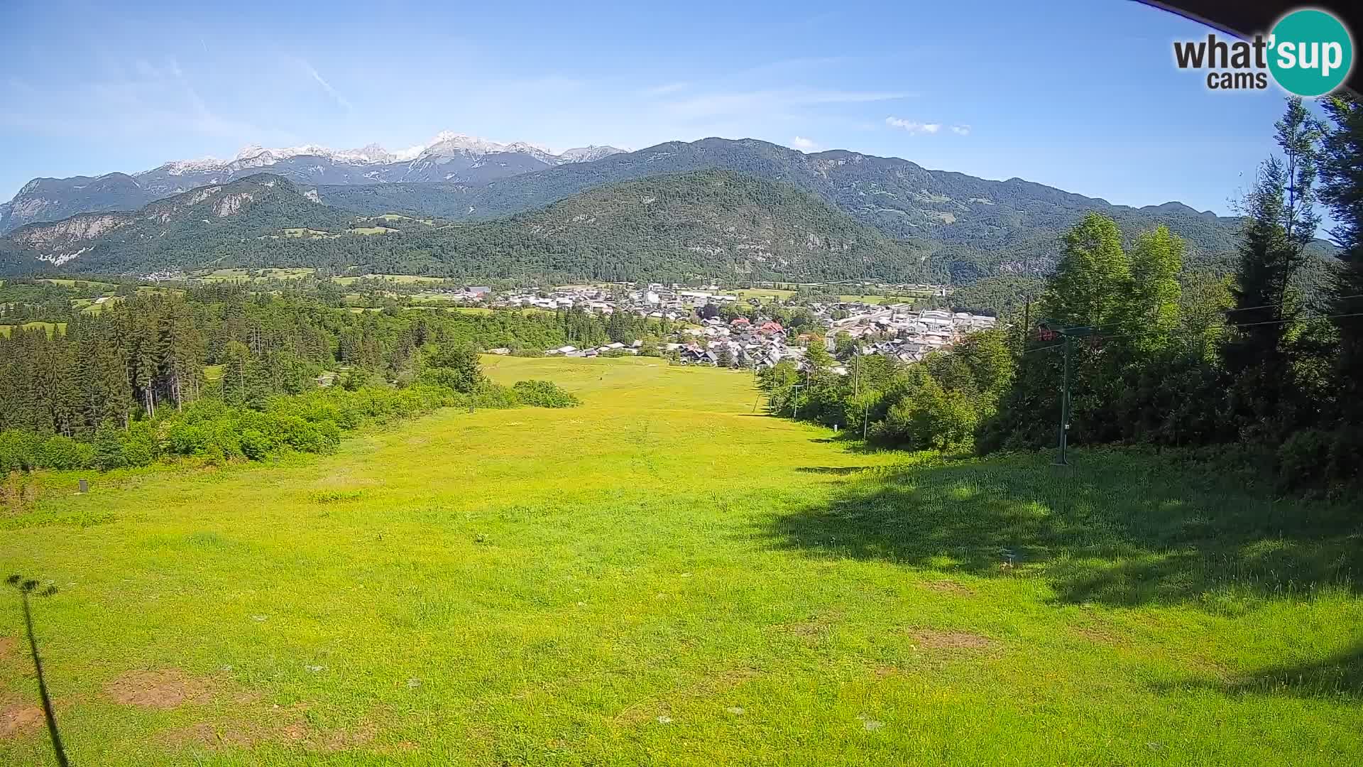 Webcam Bohinjska Bistrica – Live View from Kozji Hrbet Ski Station