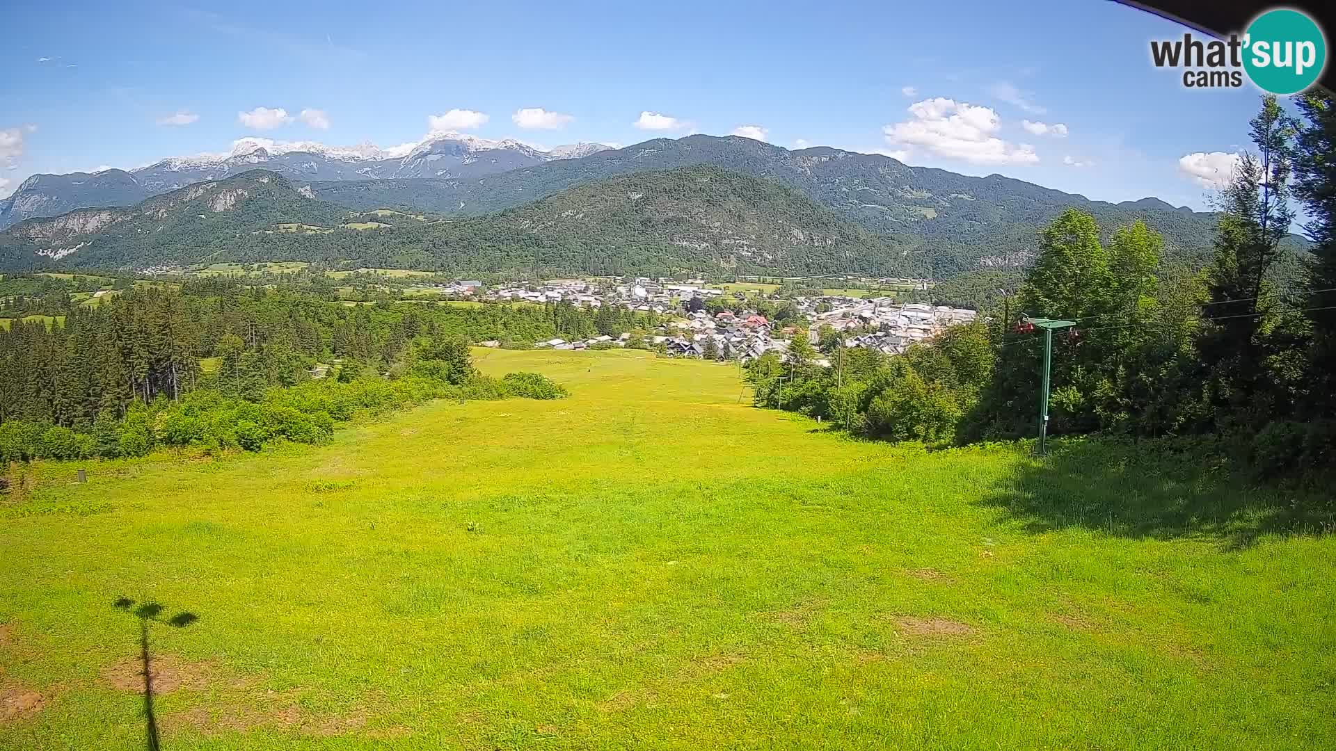 Webcam Bohinjska Bistrica – Live View from Kozji Hrbet Ski Station