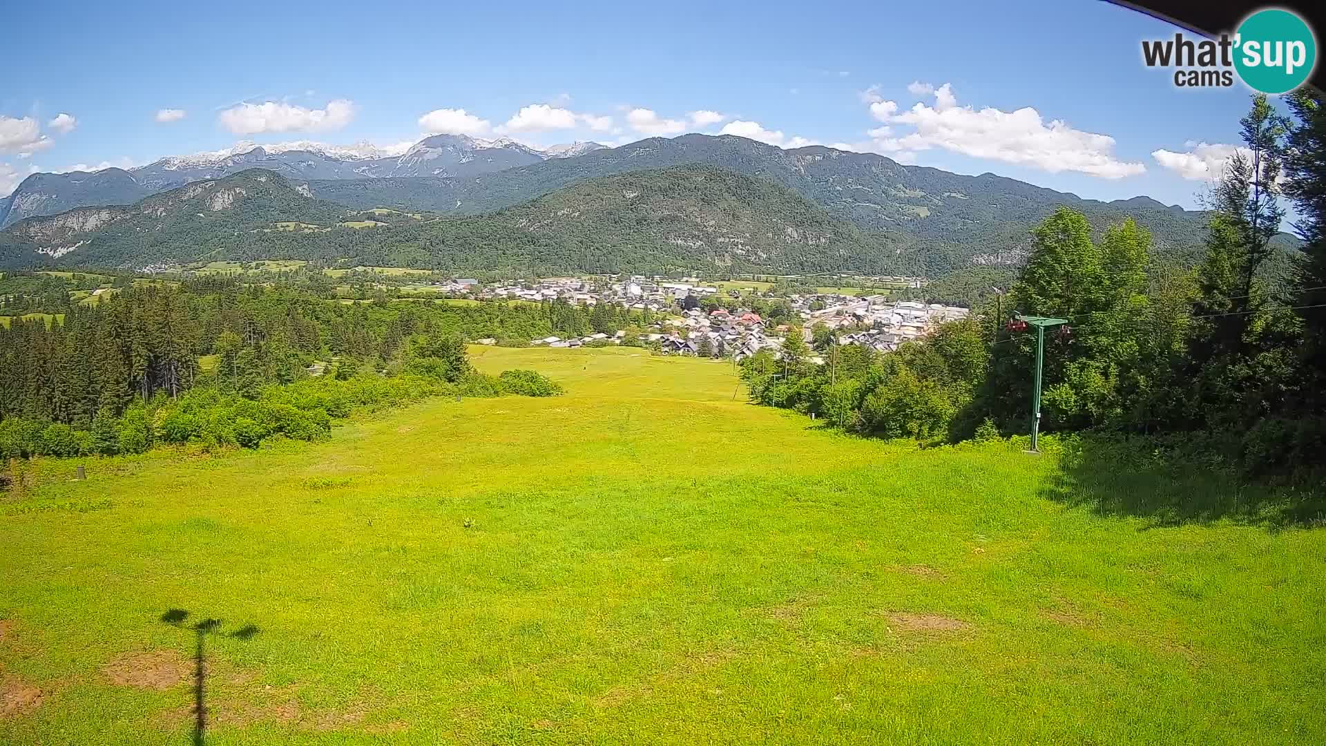 Webcam Bohinjska Bistrica – Live View from Kozji Hrbet Ski Station