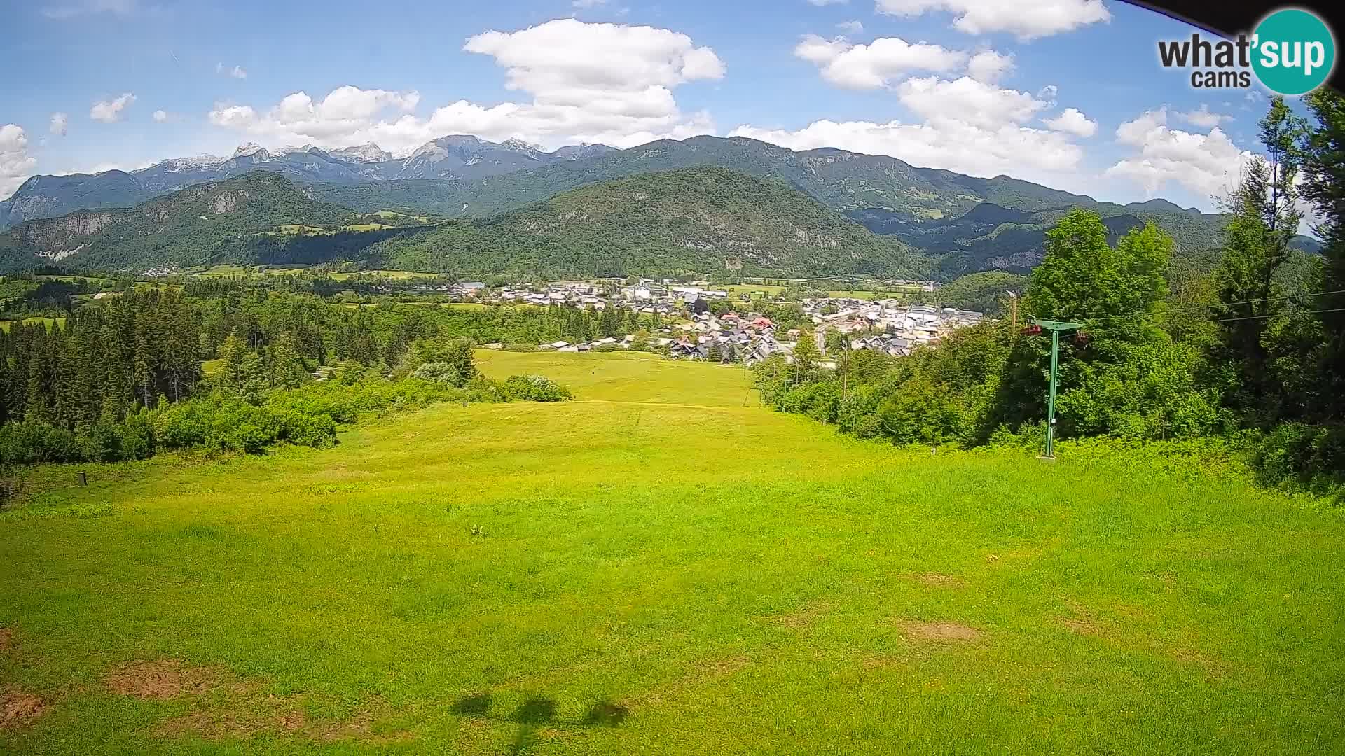 Webcam Bohinjska Bistrica – Live View from Kozji Hrbet Ski Station