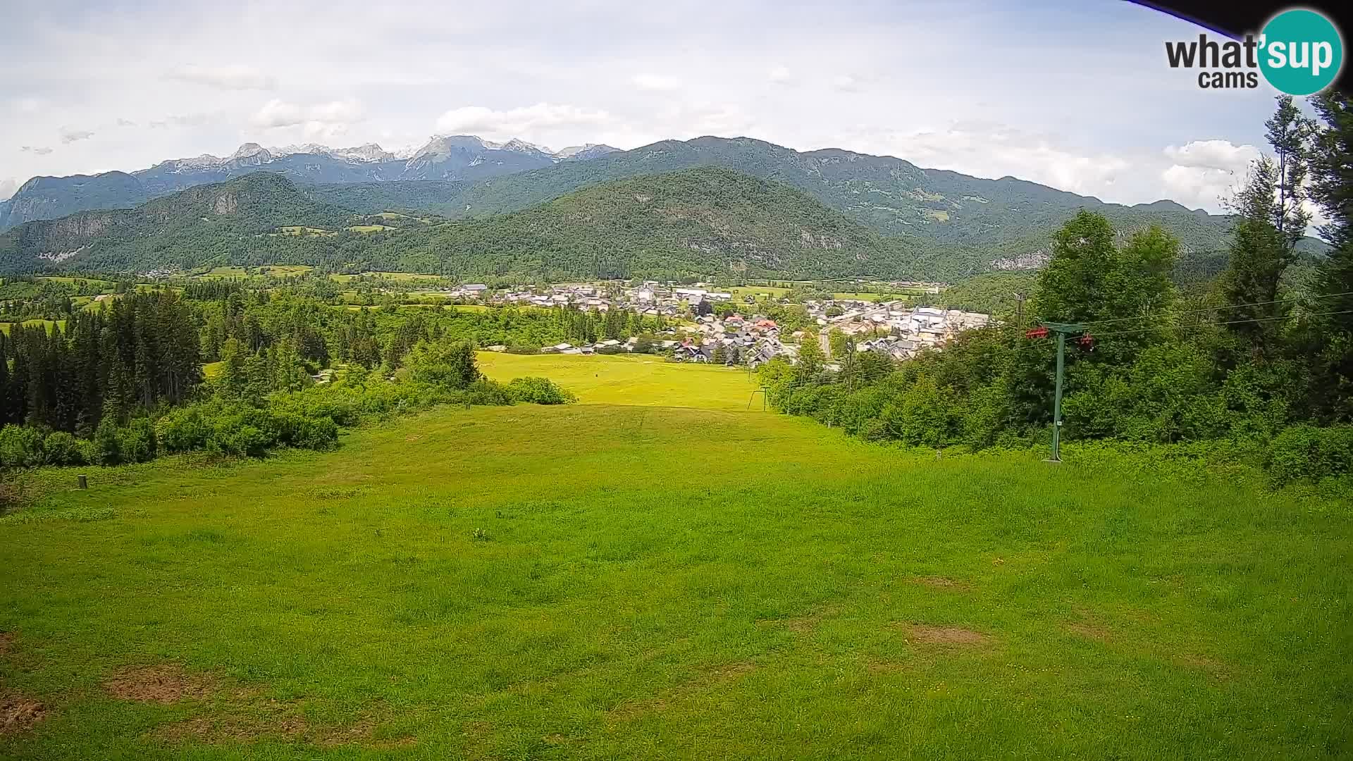 Webcam Bohinjska Bistrica – Vue en direct depuis la station de ski Kozji Hrbet
