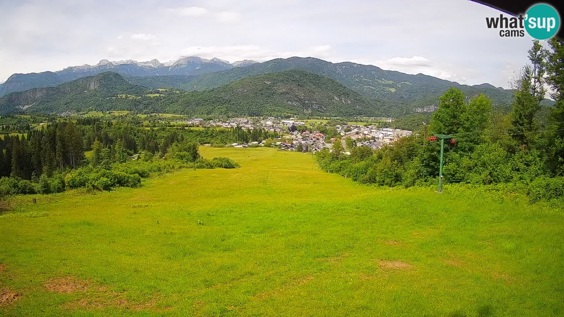 Webcam Bohinjska Bistrica – Live View from Kozji Hrbet Ski Station