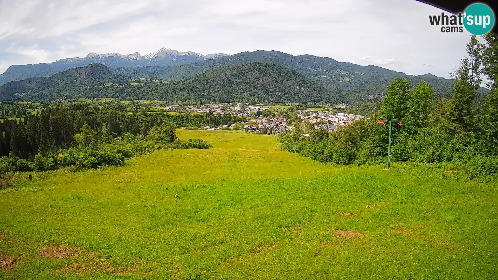 Kamera uživo Bohinjska Bistrica – Pogled u stvarnom vremenu sa skijališta Kozji Hrbet