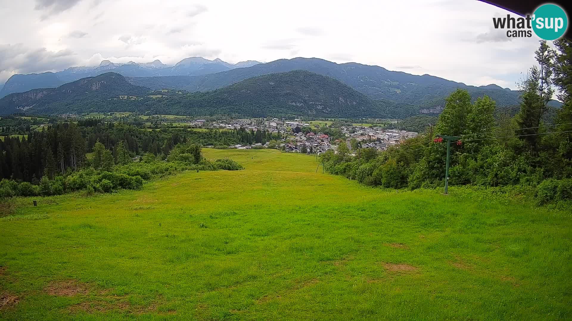 Webcam Bohinjska Bistrica – Live View from Kozji Hrbet Ski Station