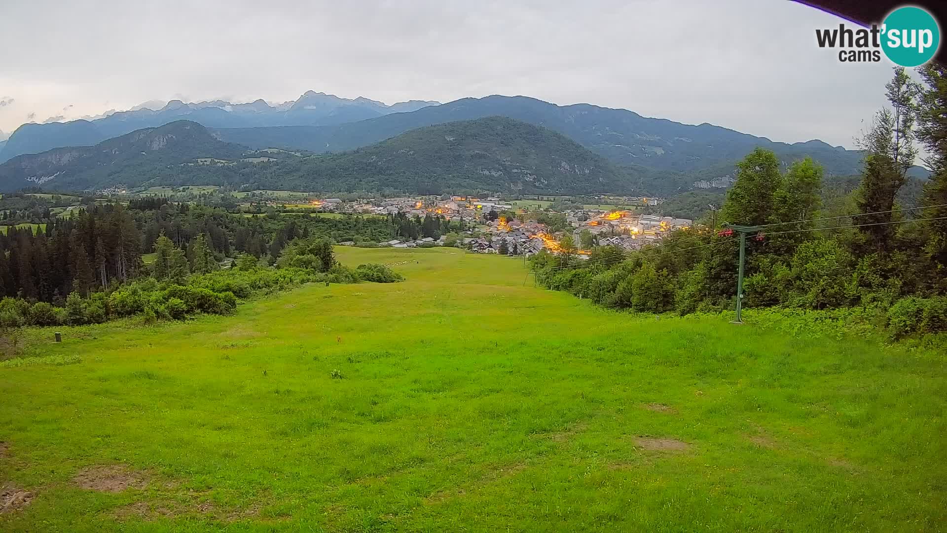 Webcam Bohinjska Bistrica – Vista live dalla stazione sciistica Kozji Hrbet
