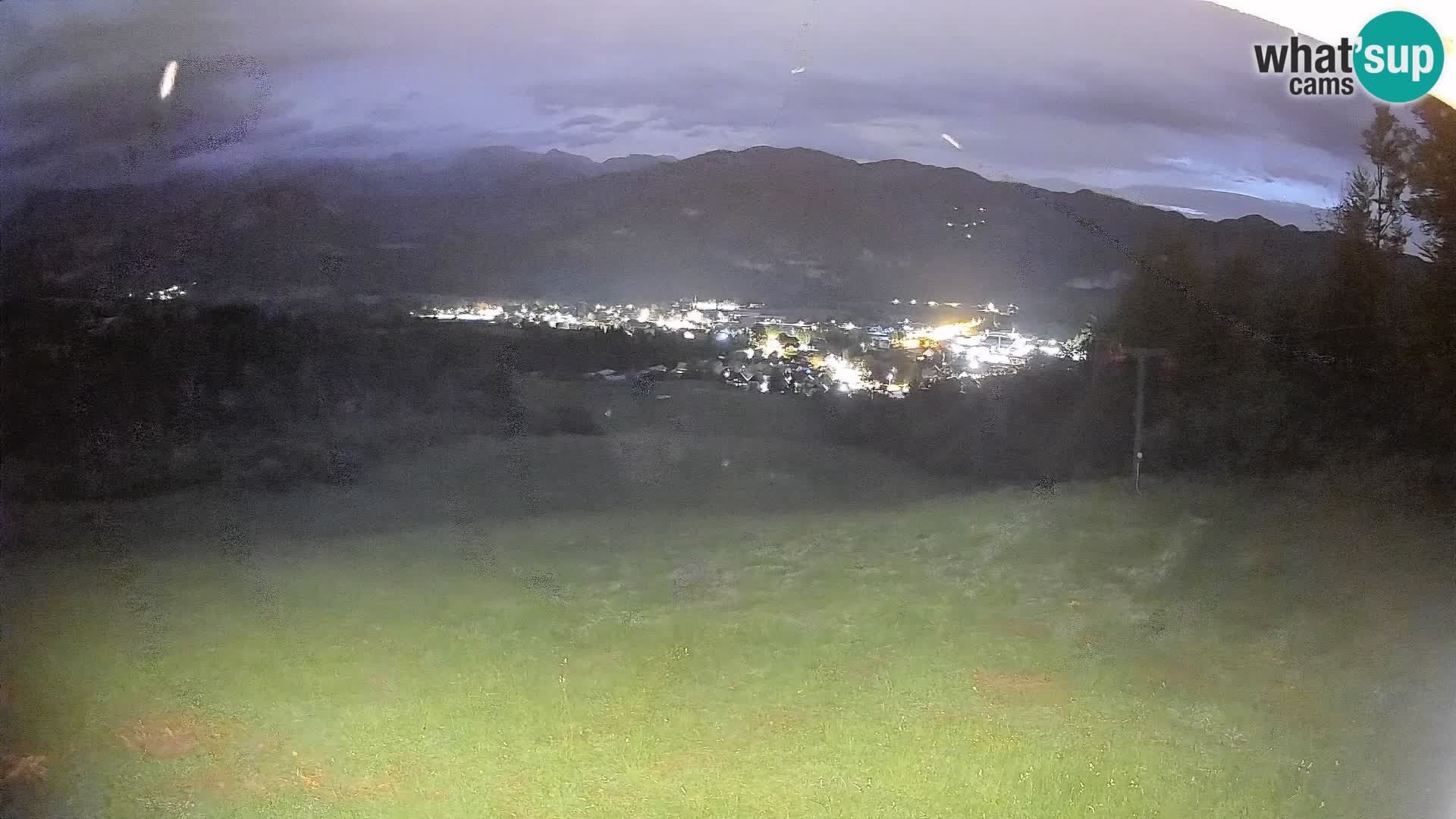 Spletna kamera Bohinjska Bistrica – Pogled v živo s smučišča Kozji Hrbet