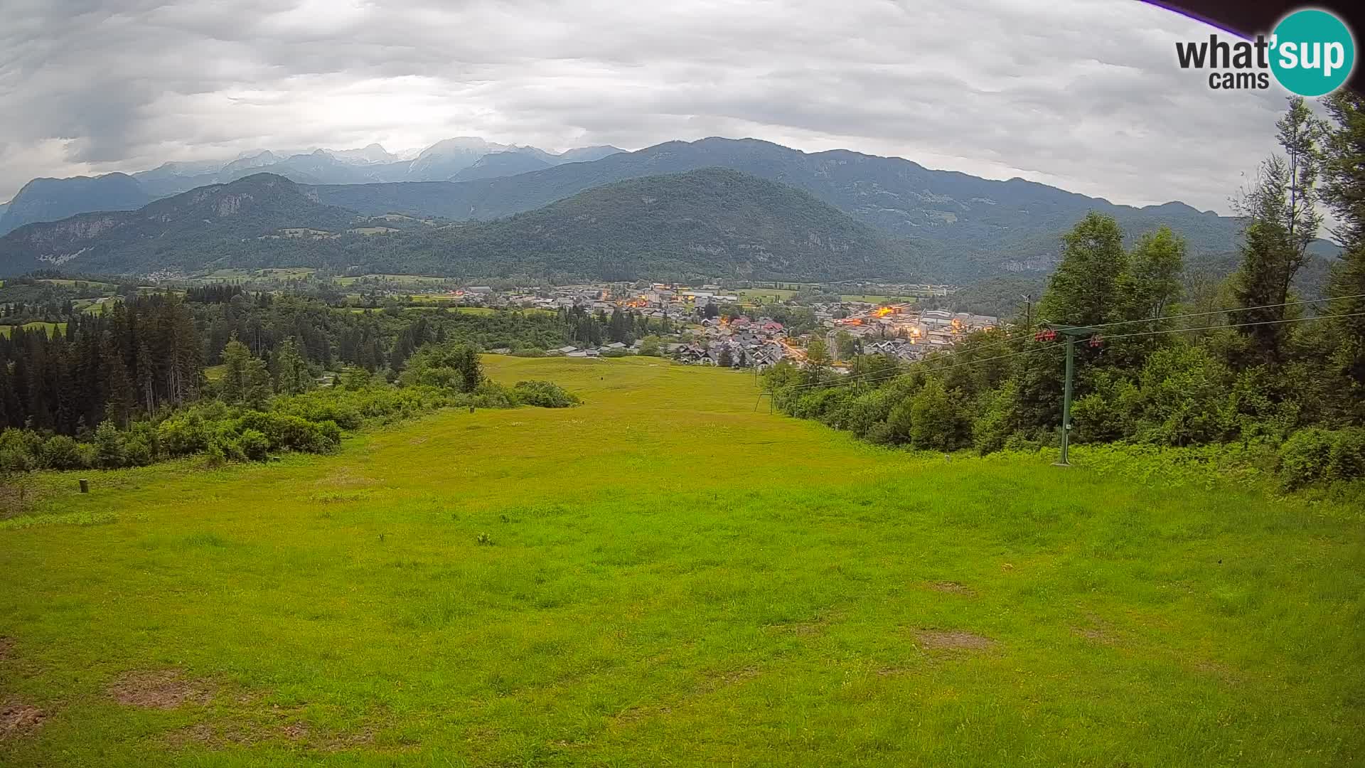 Webcam Bohinjska Bistrica – Live View from Kozji Hrbet Ski Station