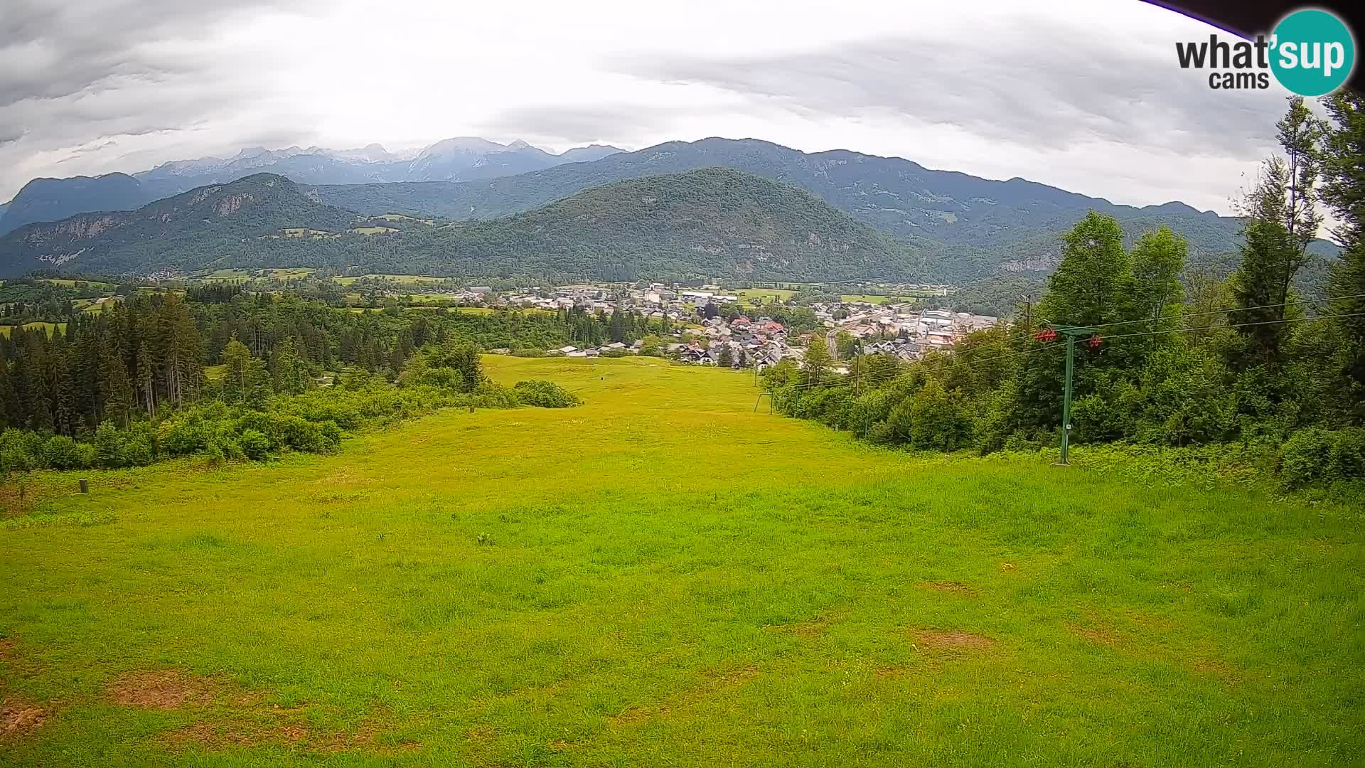 Webcam Bohinjska Bistrica – Live View from Kozji Hrbet Ski Station