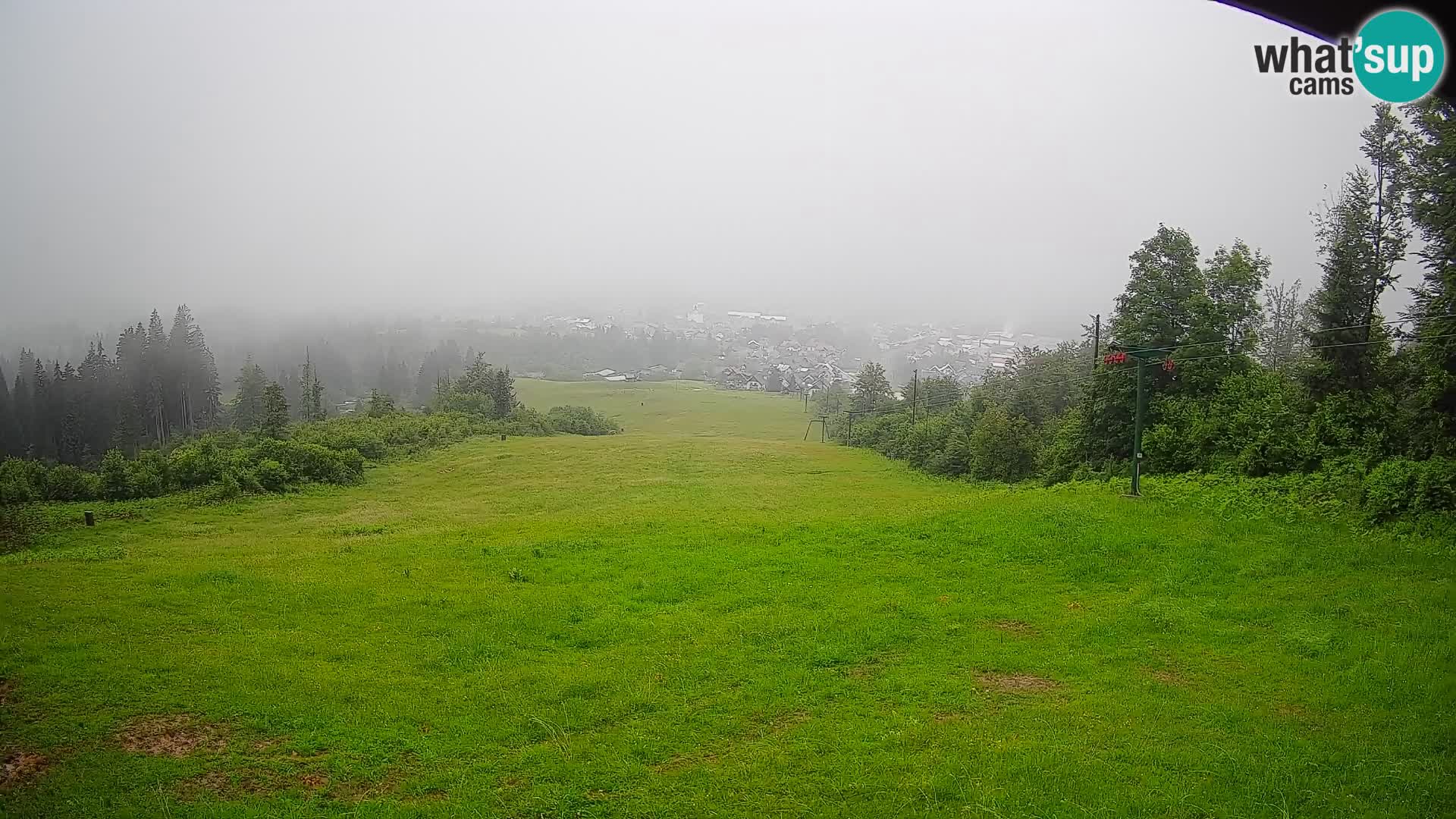Webcam Bohinjska Bistrica – Live View from Kozji Hrbet Ski Station