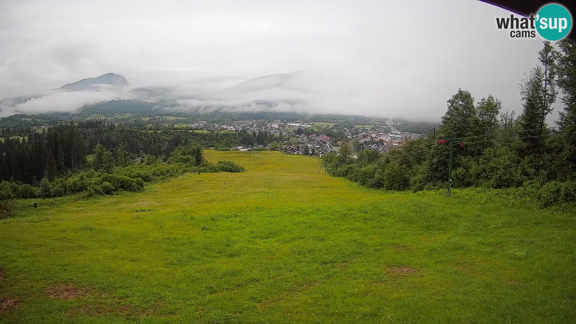 Webcam Bohinjska Bistrica – Vista live dalla stazione sciistica Kozji Hrbet