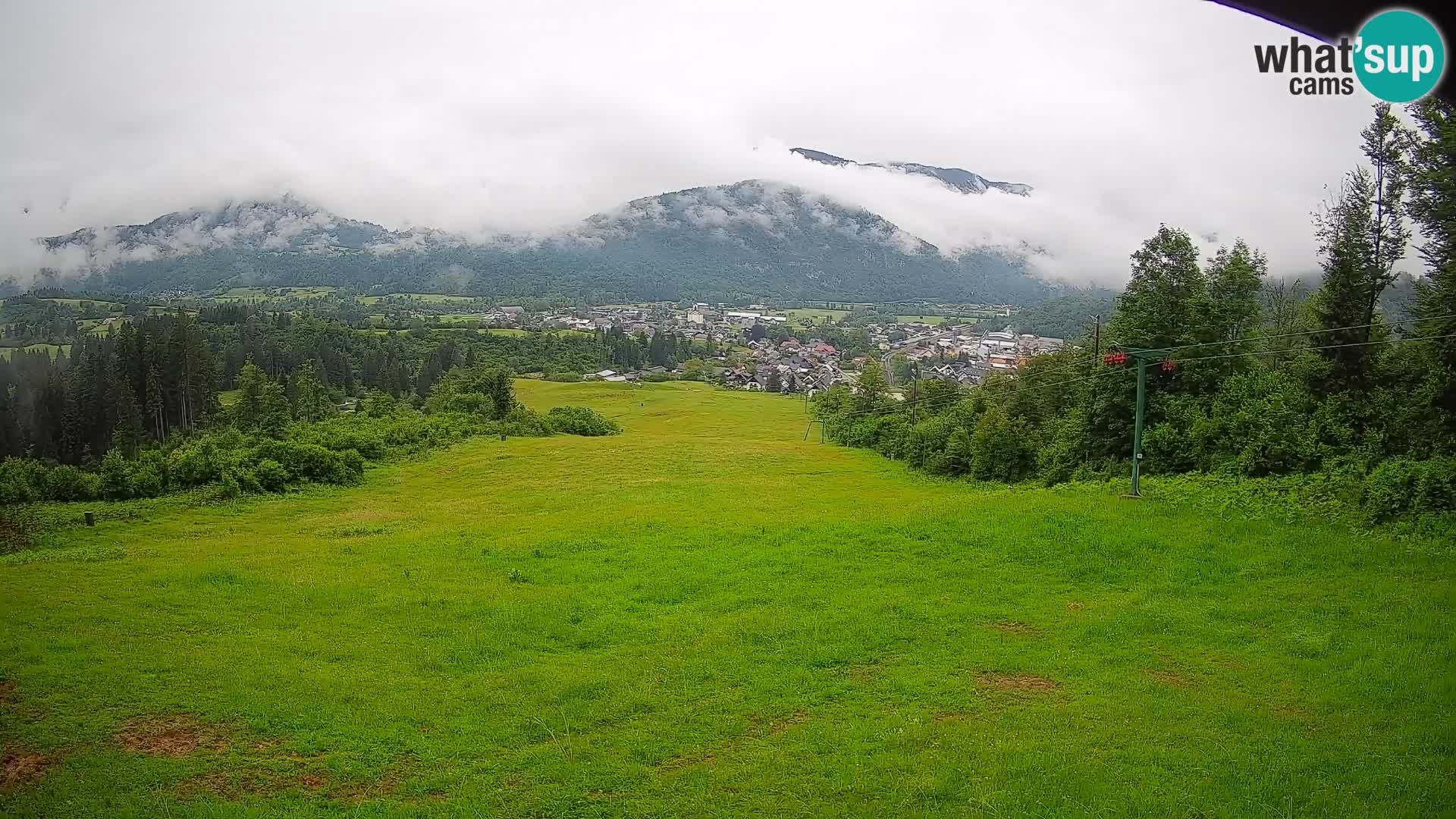 Webcam Bohinjska Bistrica – Vue en direct depuis la station de ski Kozji Hrbet